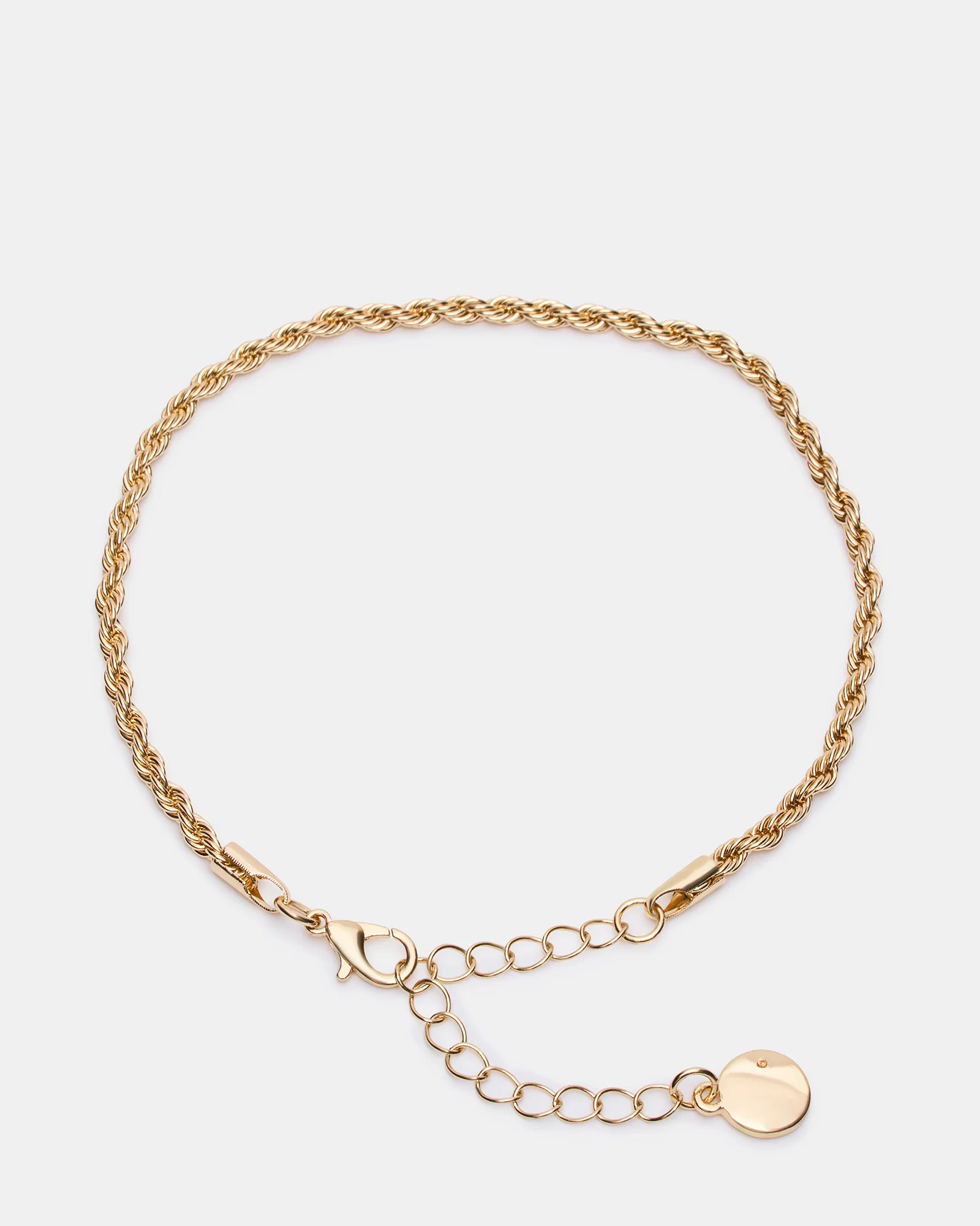 ROPE CHAIN ANKLET GOLD - Image 3