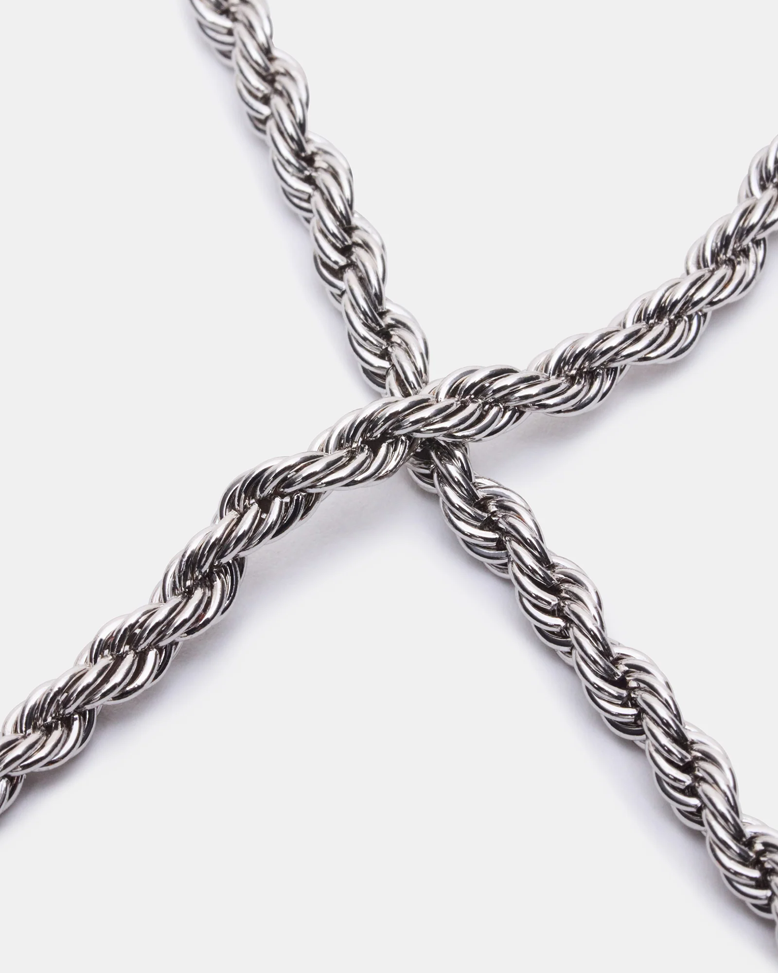 ROPE CHAIN ANKLET SILVER - Image 3