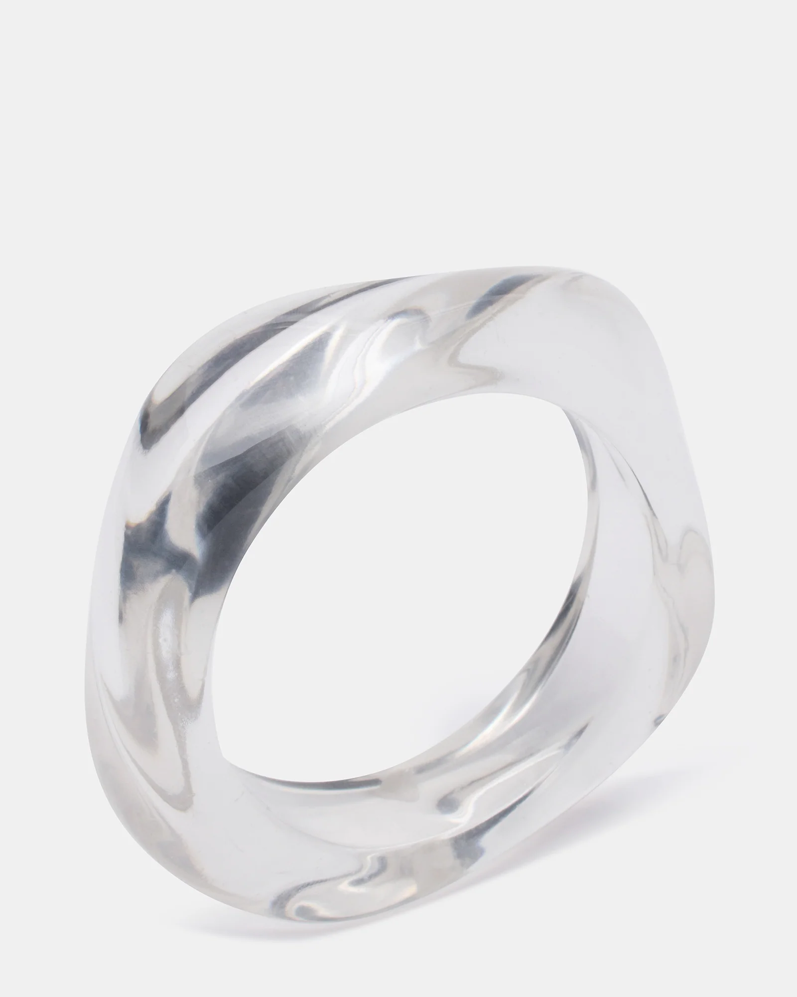 CURVED RETRO BRACELET CLEAR - Image 2