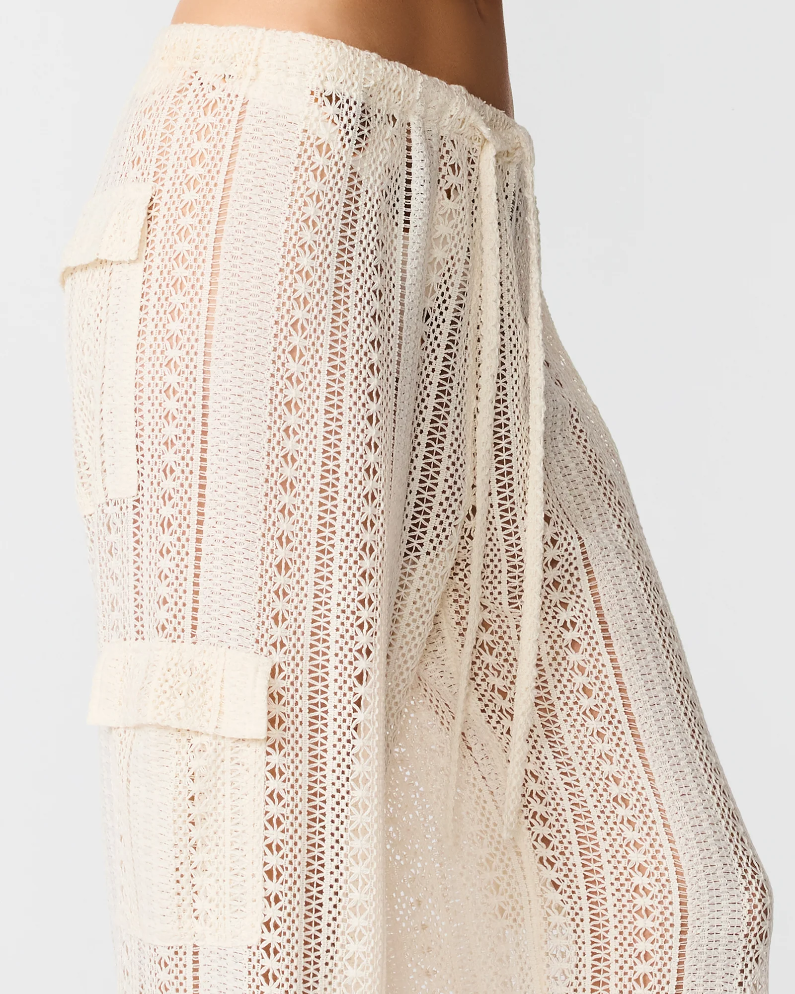 CROCHET BIKINI COVER-UP PEARL - Image 3