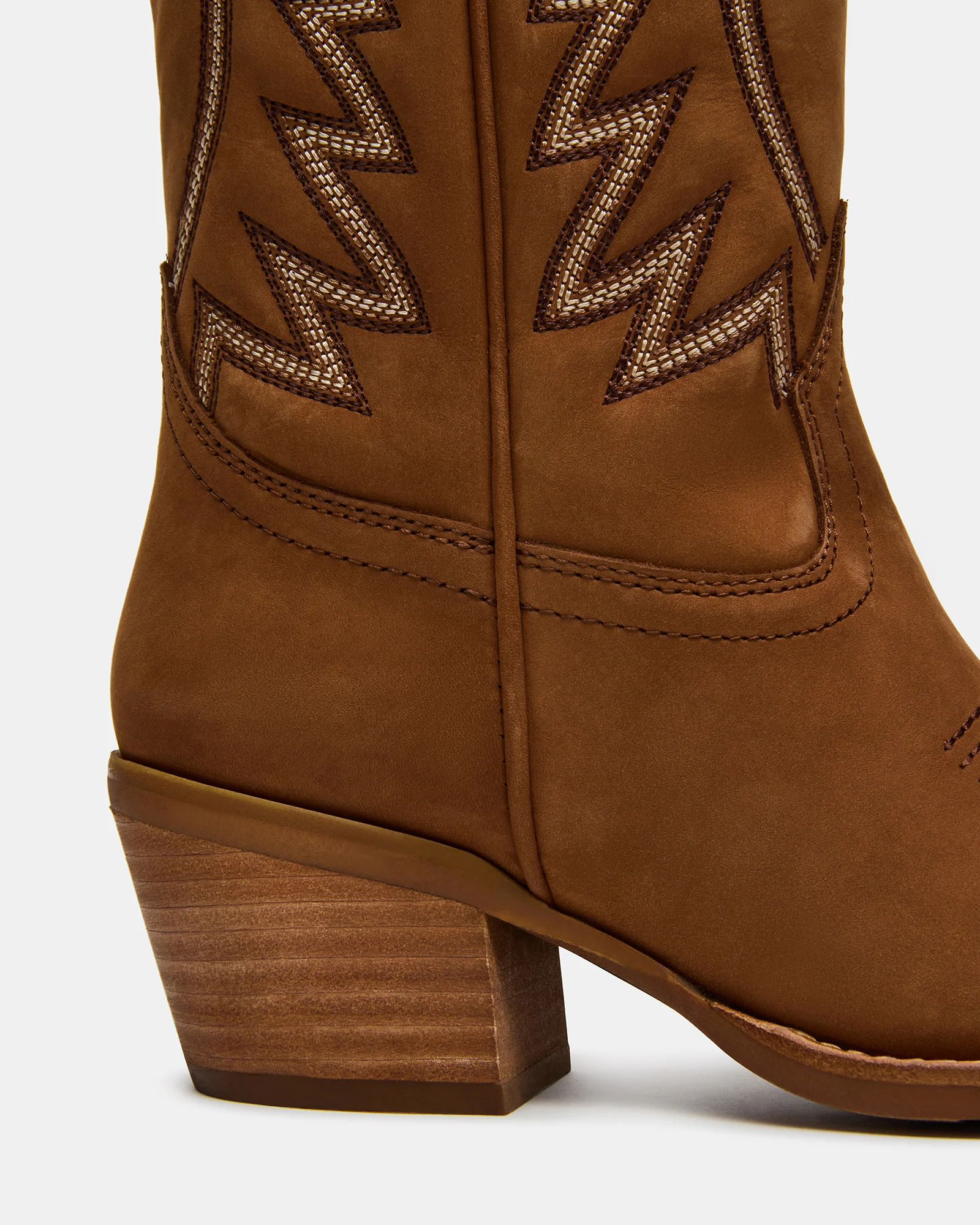 ALBANY STITCH COGNAC SUEDE - Image 3