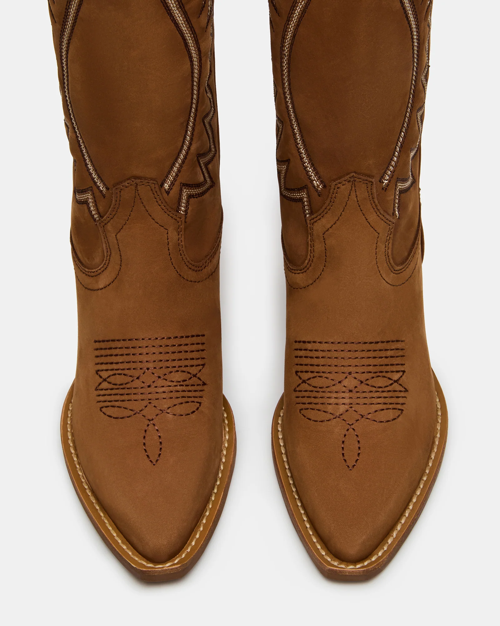ALBANY STITCH COGNAC SUEDE - Image 4