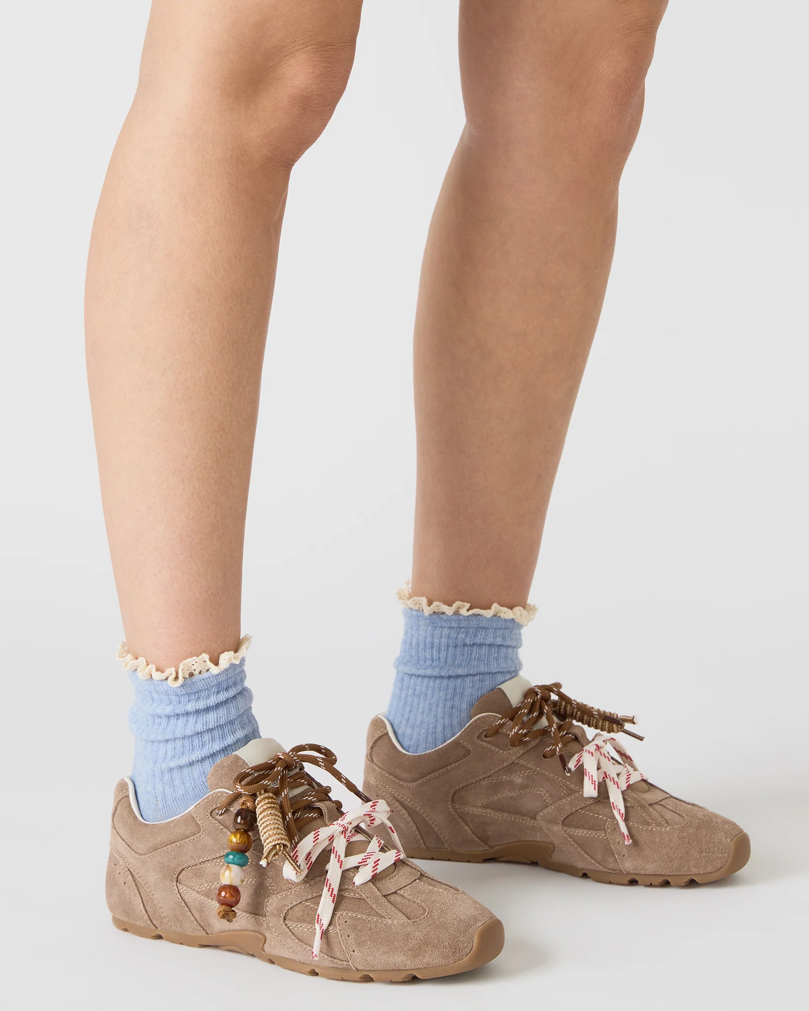 AZIEL CHARM TAUPE SUEDE - Image 2