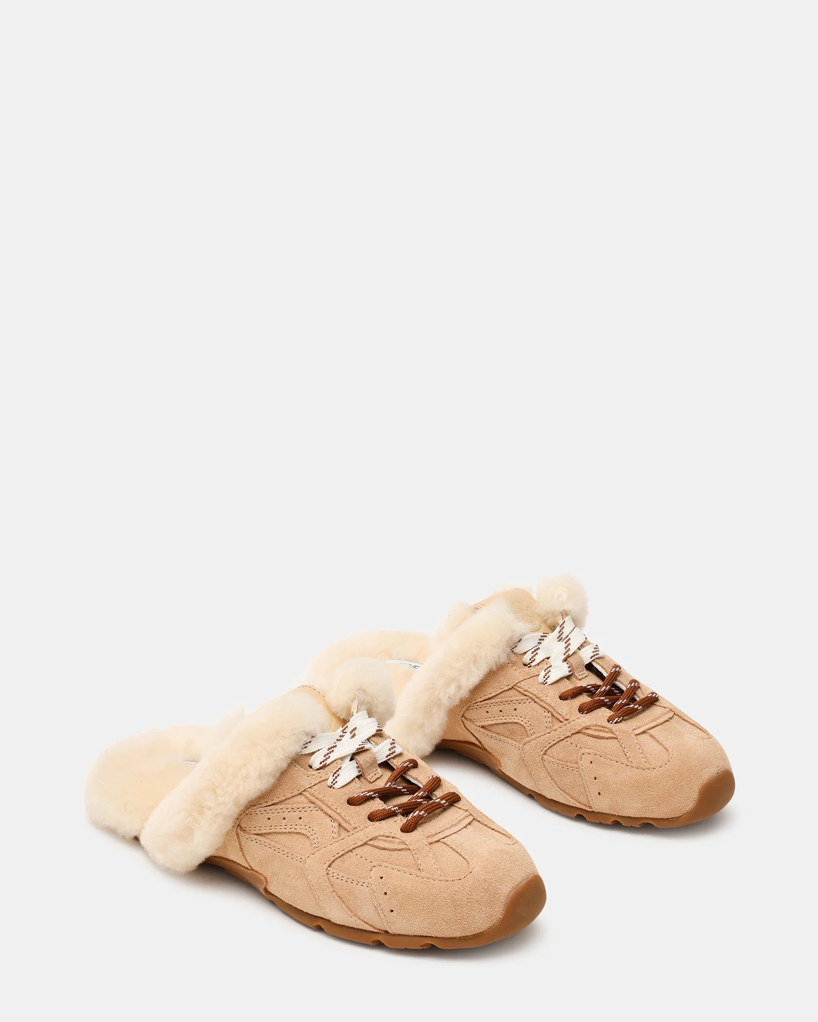 AZIEL MULE FAUX FUR NATURAL - Image 2