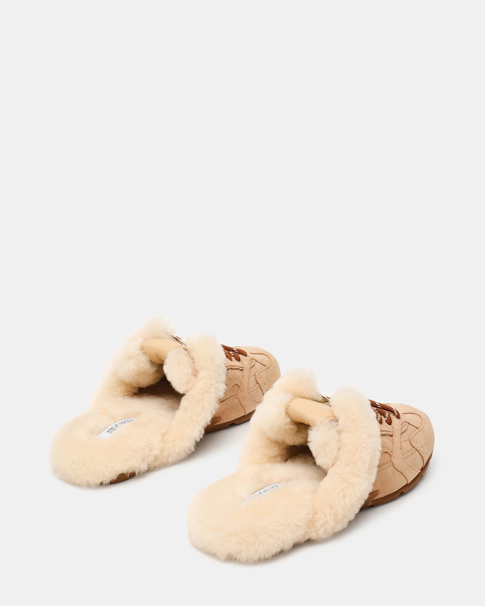 AZIEL MULE FAUX FUR NATURAL - Image 4