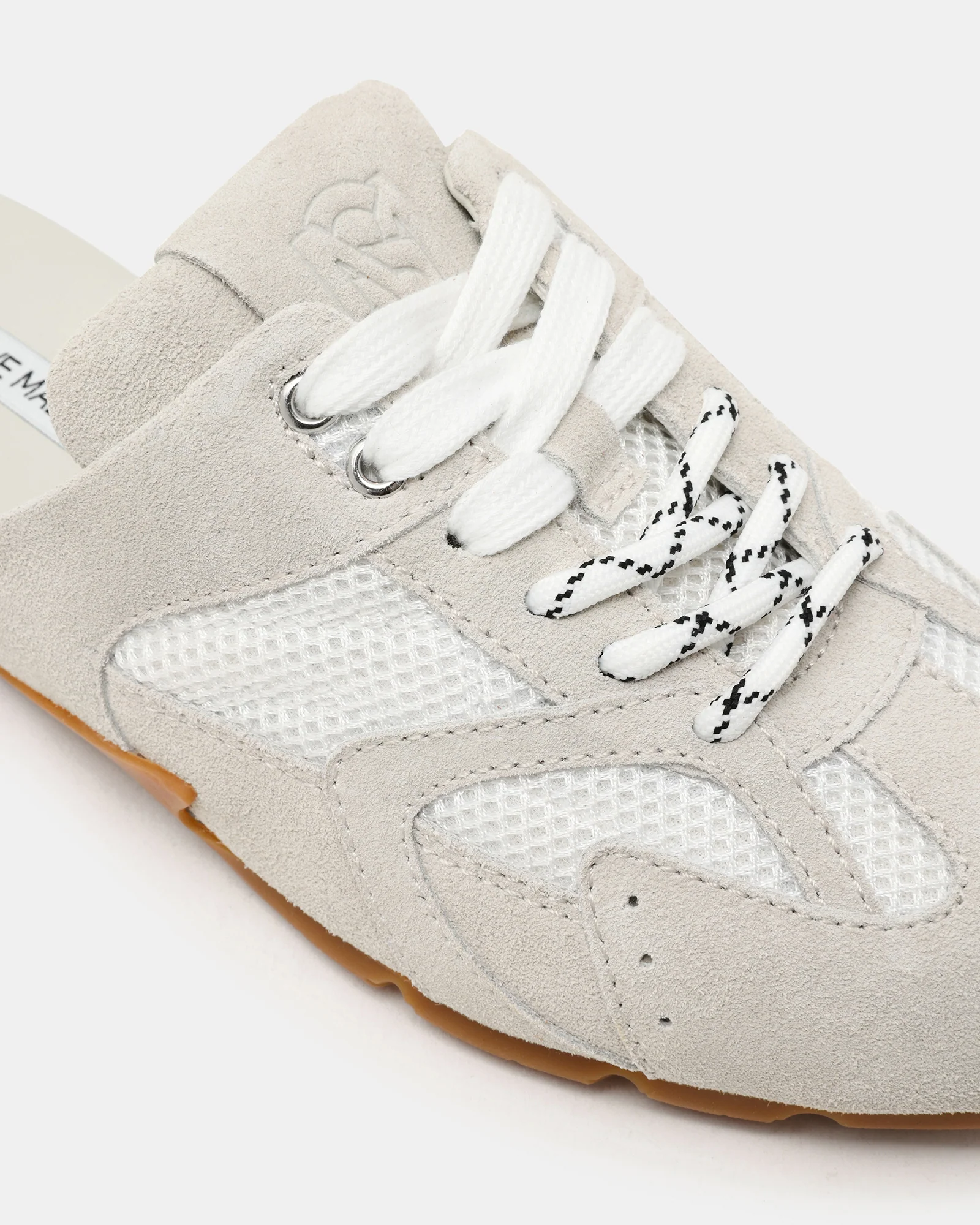 AZIEL MULE WHITE SUEDE - Image 3