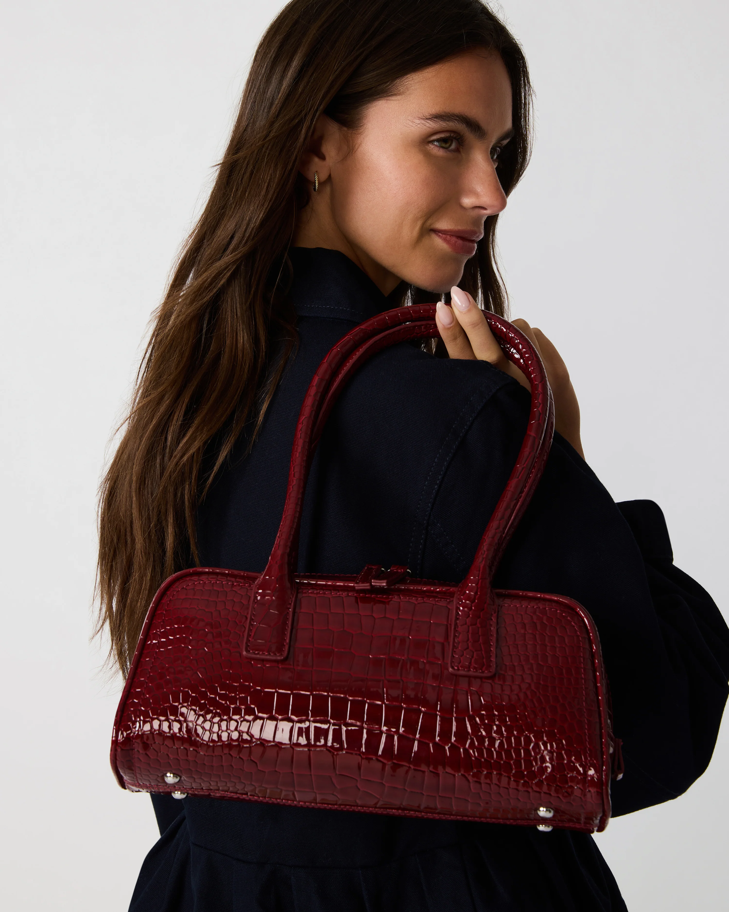 ANISE BAG RED CROCODILE - Image 2