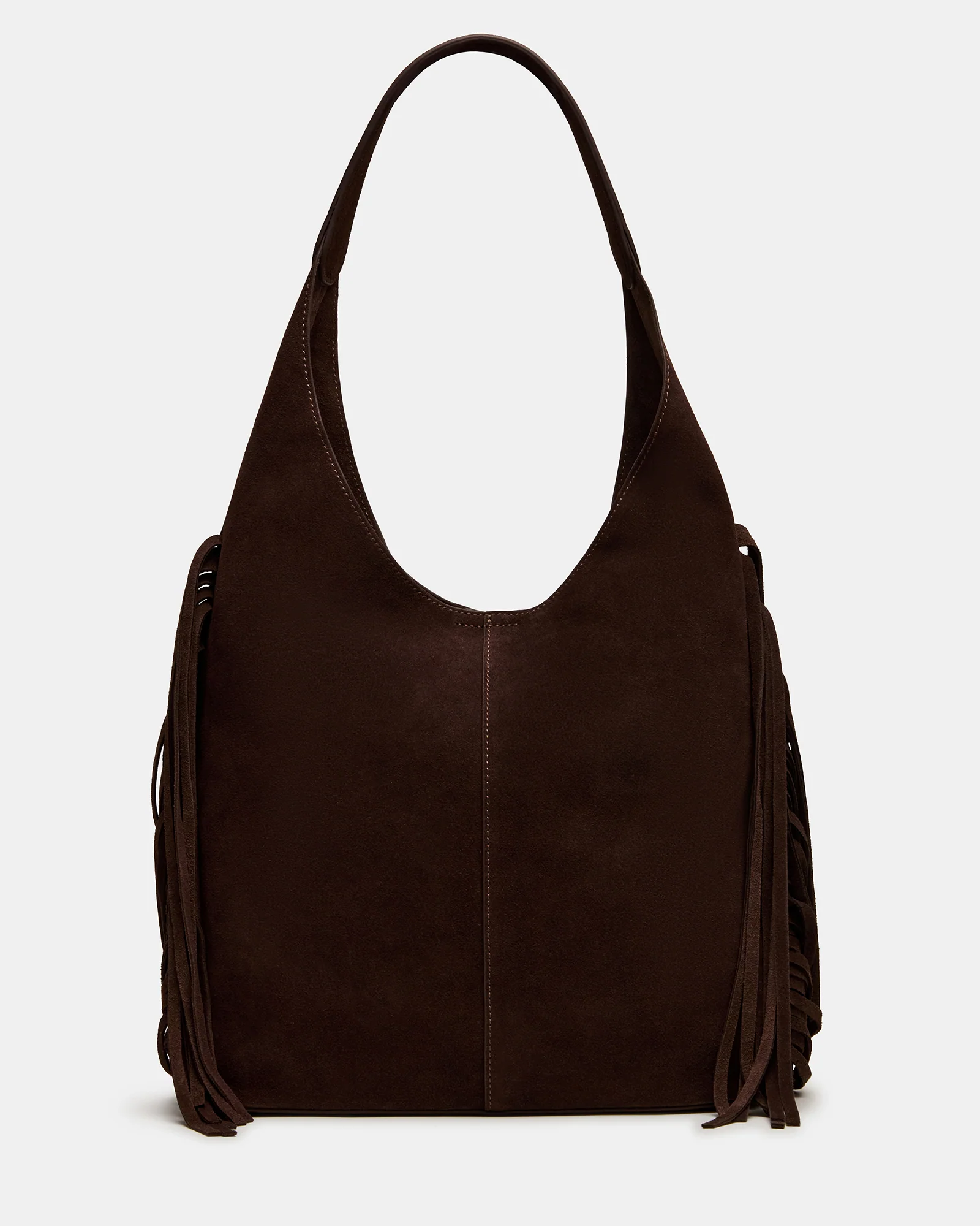AUTUMN FRINGE BAG CHOCOLATE - Image 3
