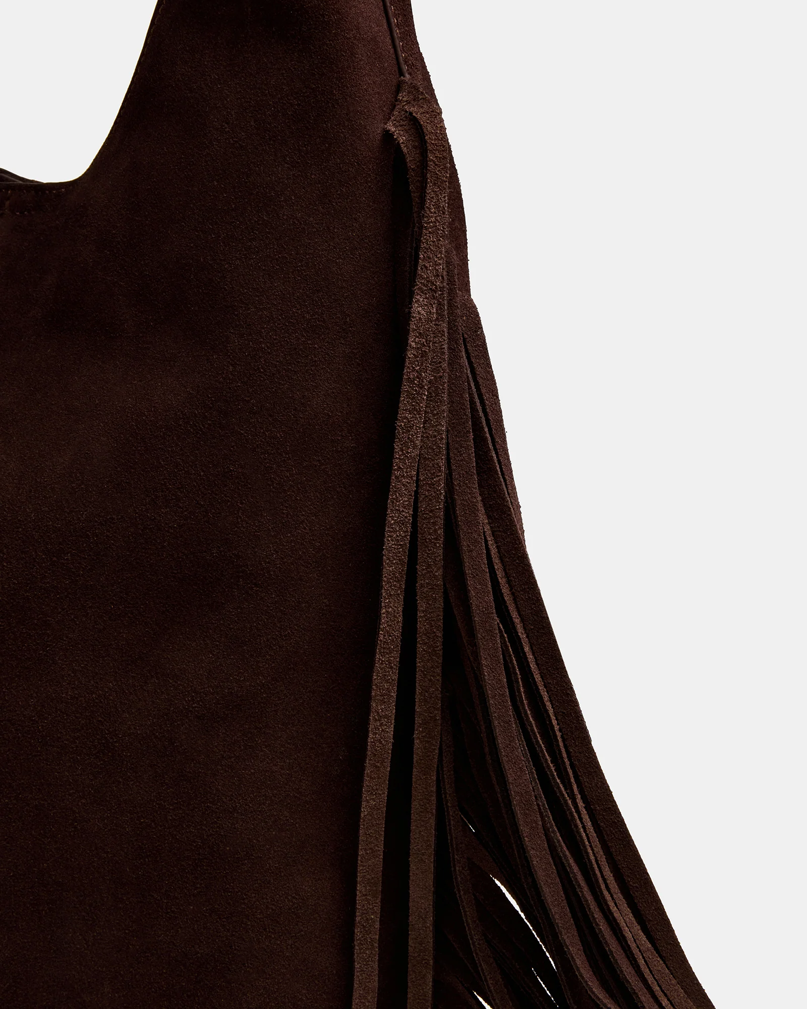 AUTUMN FRINGE BAG CHOCOLATE - Image 4