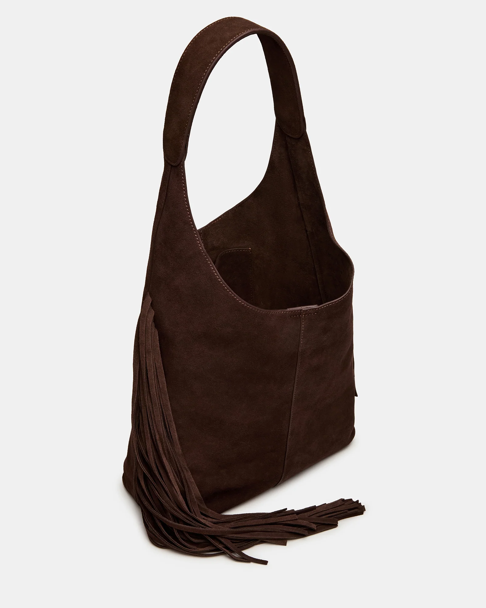 AUTUMN FRINGE BAG CHOCOLATE - Image 7