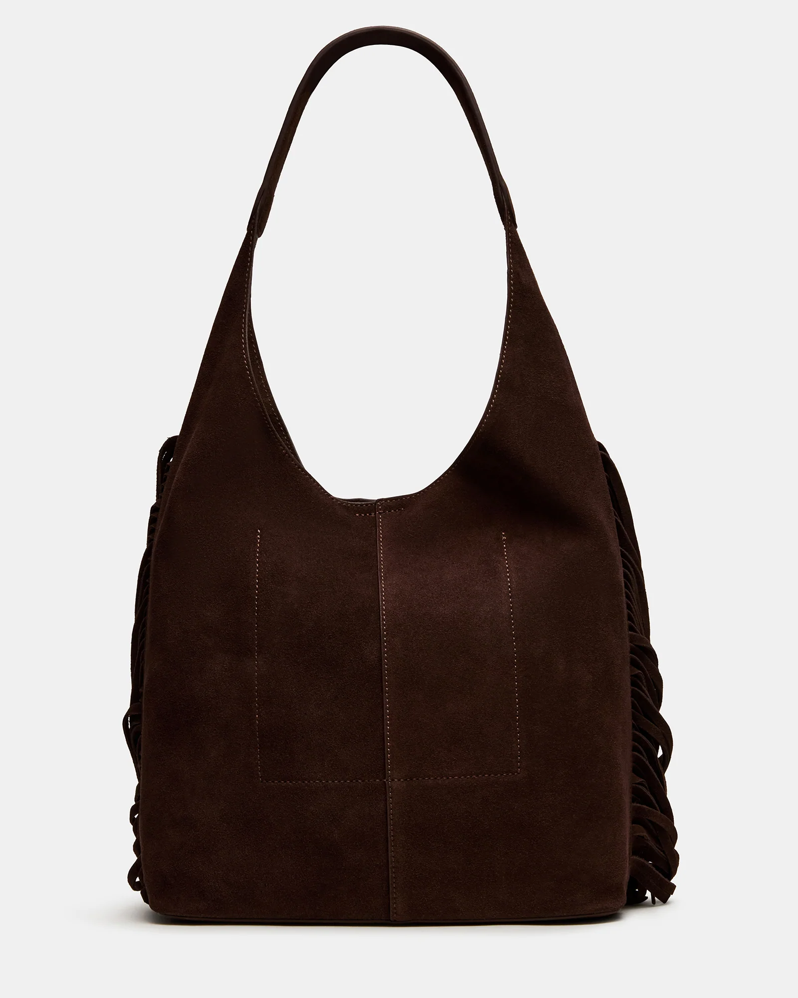 AUTUMN FRINGE BAG CHOCOLATE - Image 9