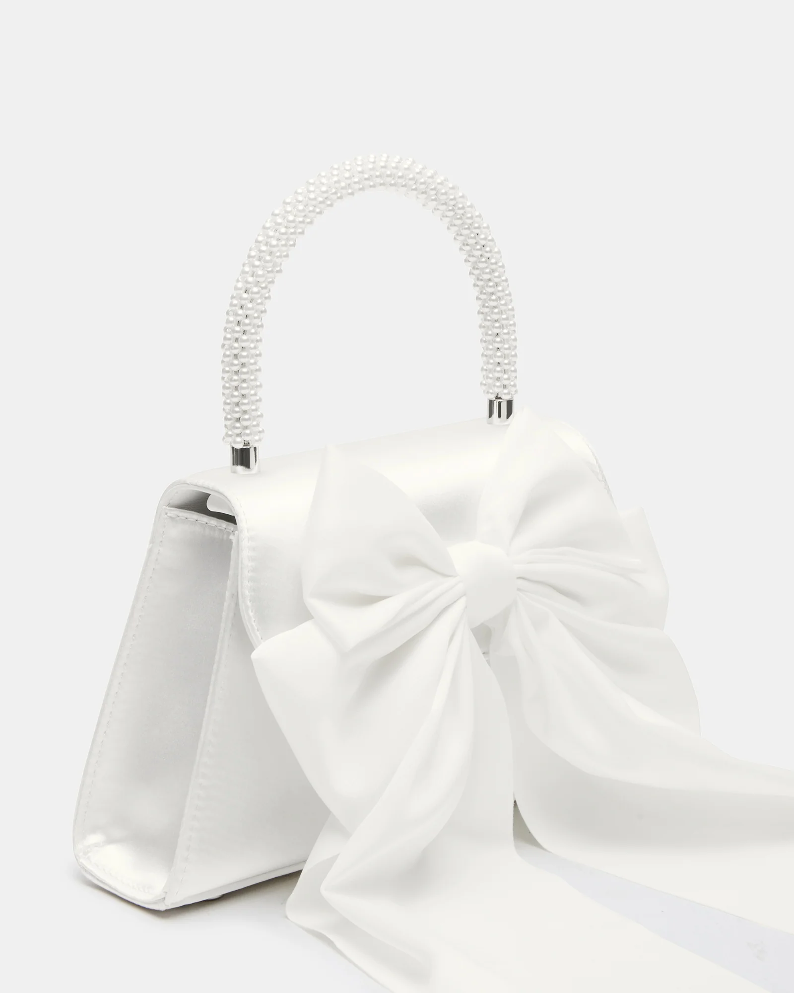 COSETTE BAG WHITE SATIN - Image 5