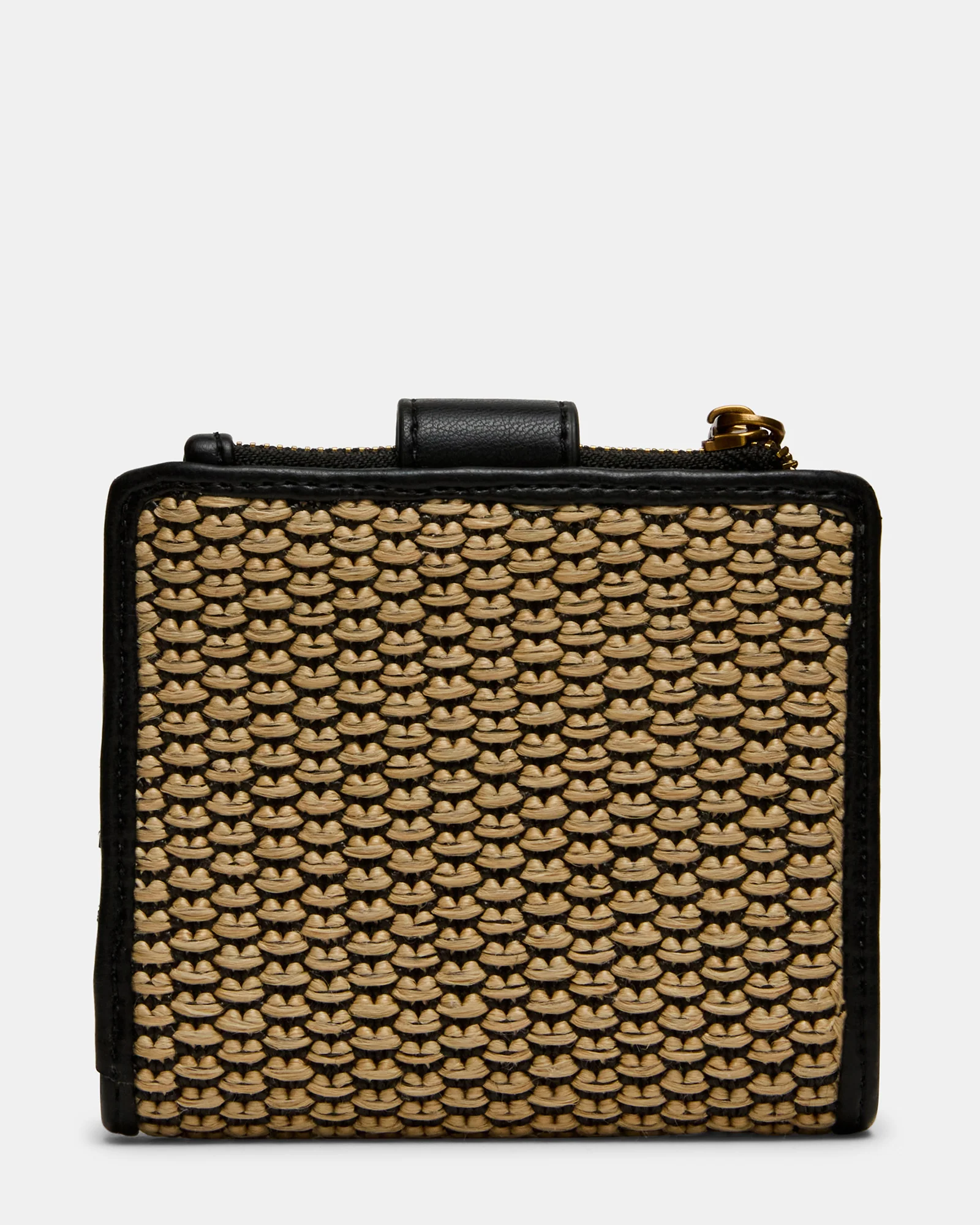 JEM STRAW WALLET BLACK/NATURAL - Image 5