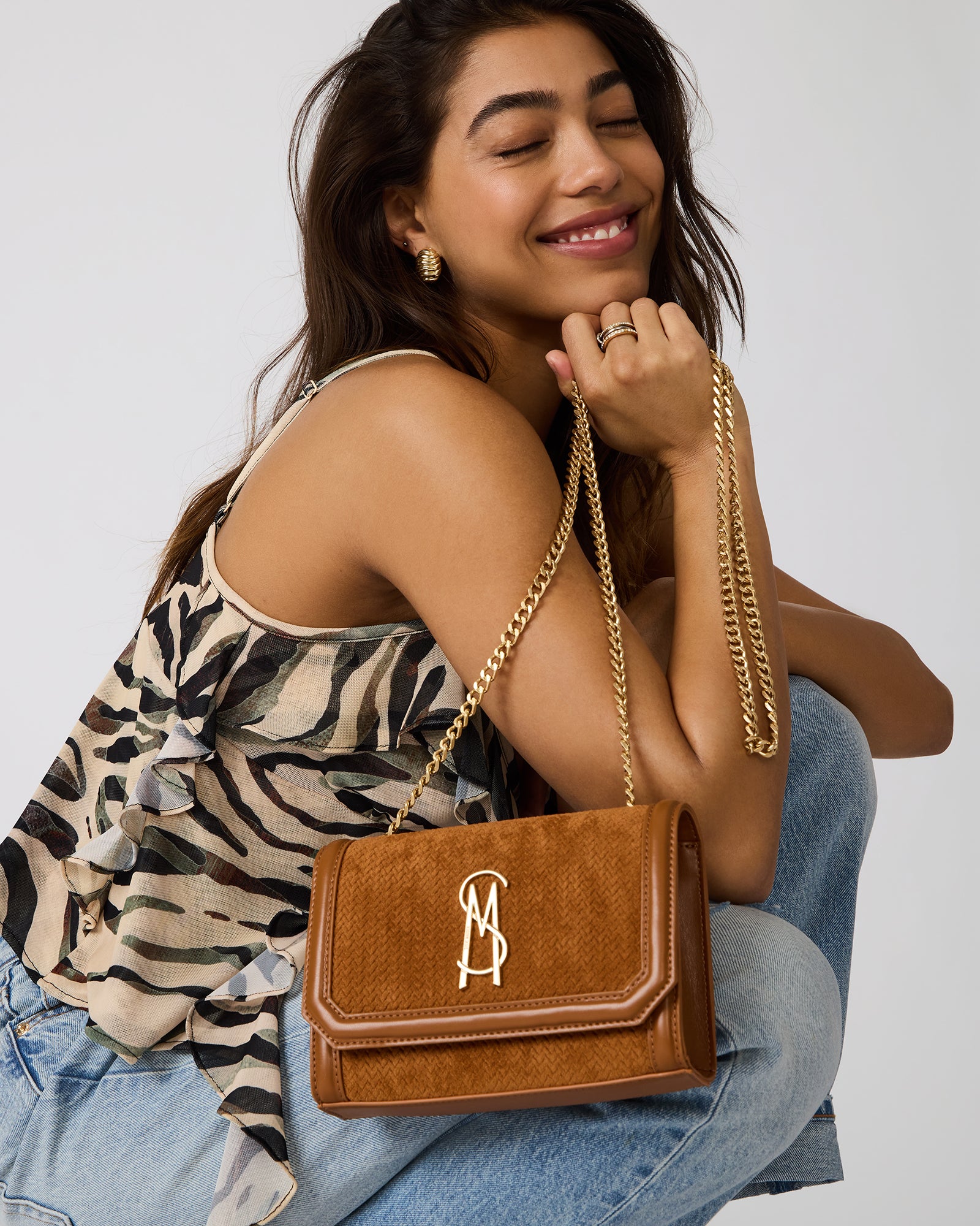LARISA PYTHON BAG BONE/MULTI - Image 6