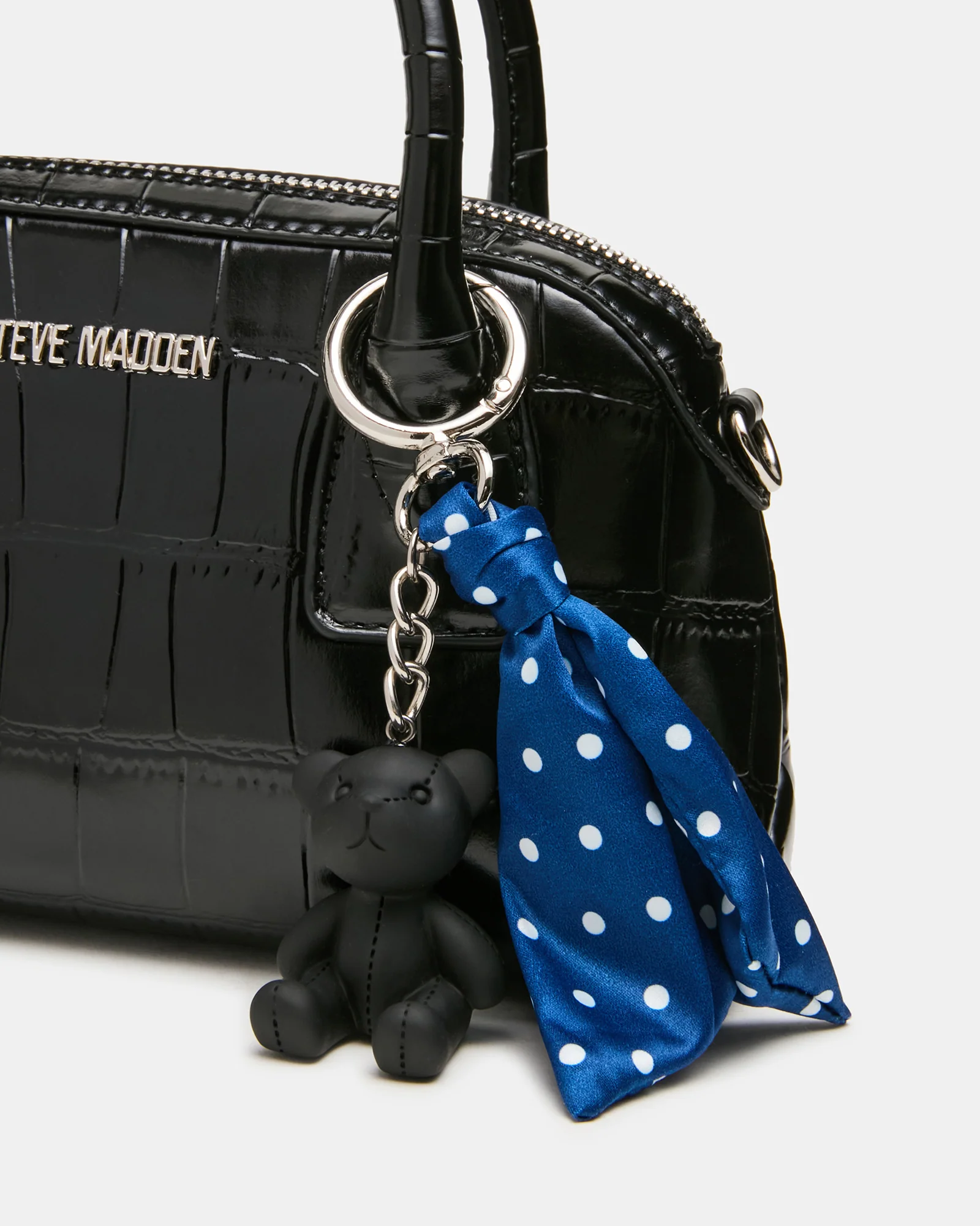 MELODIE BAG BLACK CROCODILE - Image 3