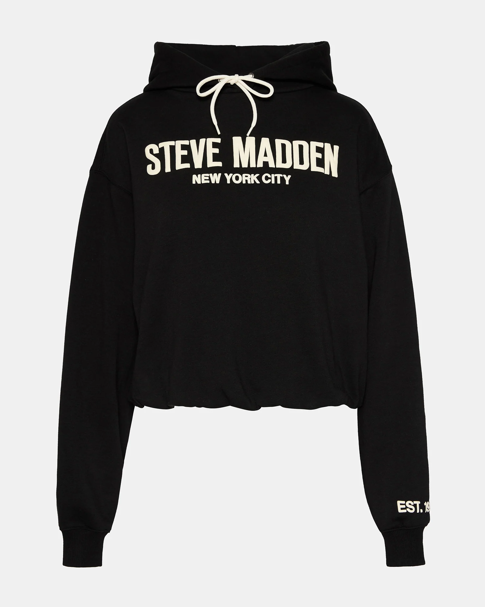 SM LOGO HOODIE BLACK - Image 6
