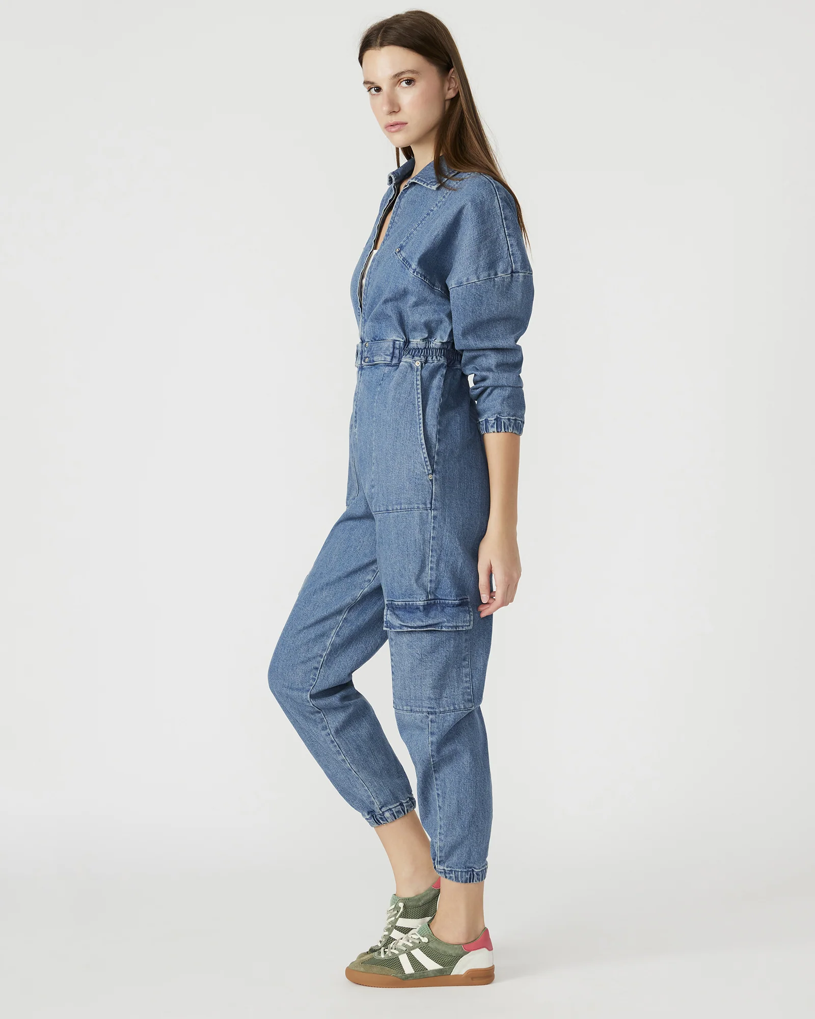 TRISTA DENIM JUMPSUIT - Image 2