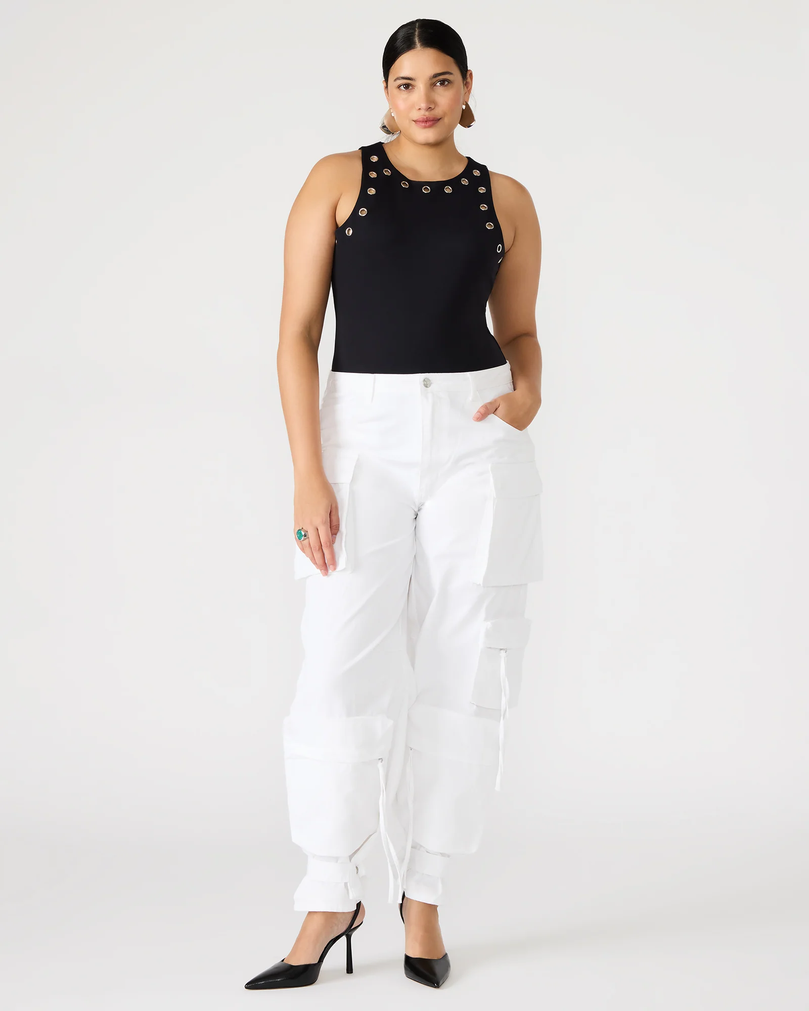 NICO GROMMET BODYSUIT BLACK - Image 6