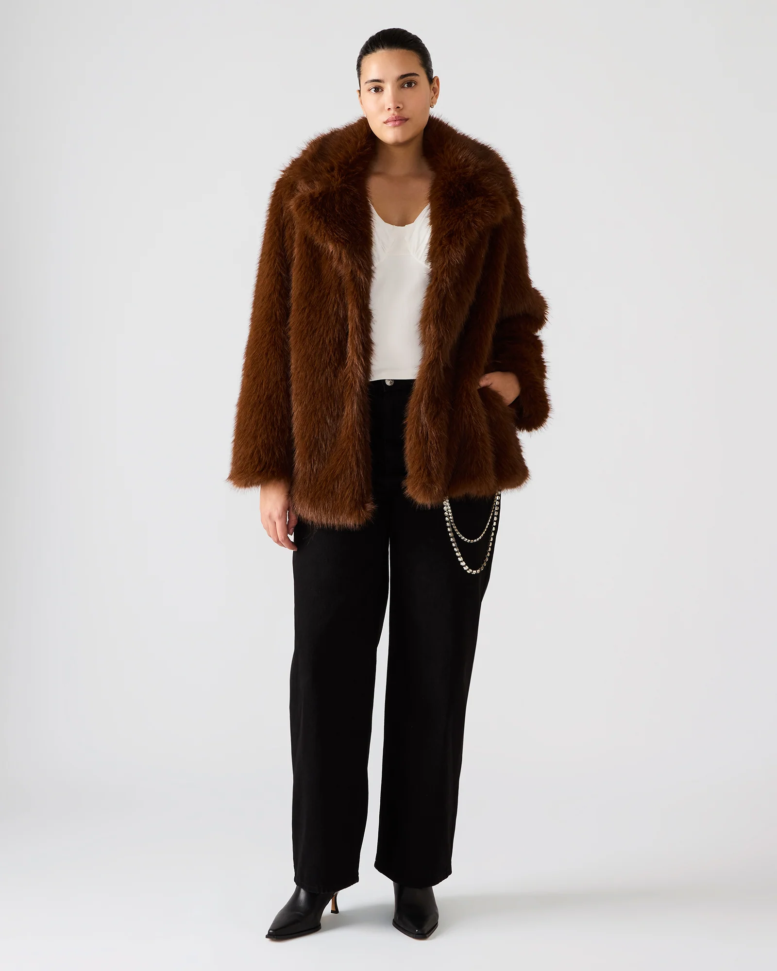 KINDRA COAT BROWN - Image 2