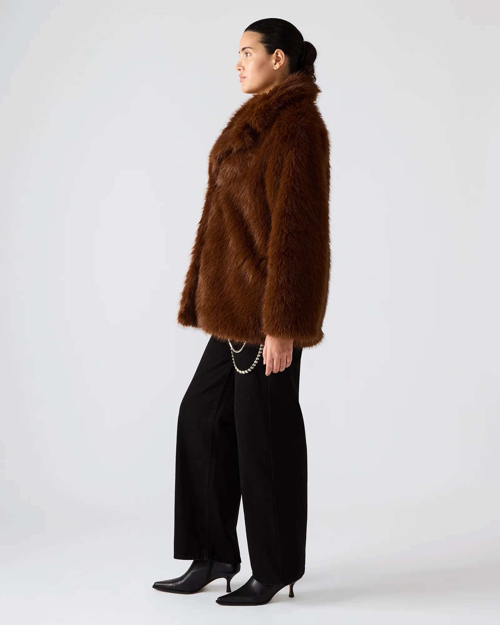 KINDRA COAT BROWN - Image 5