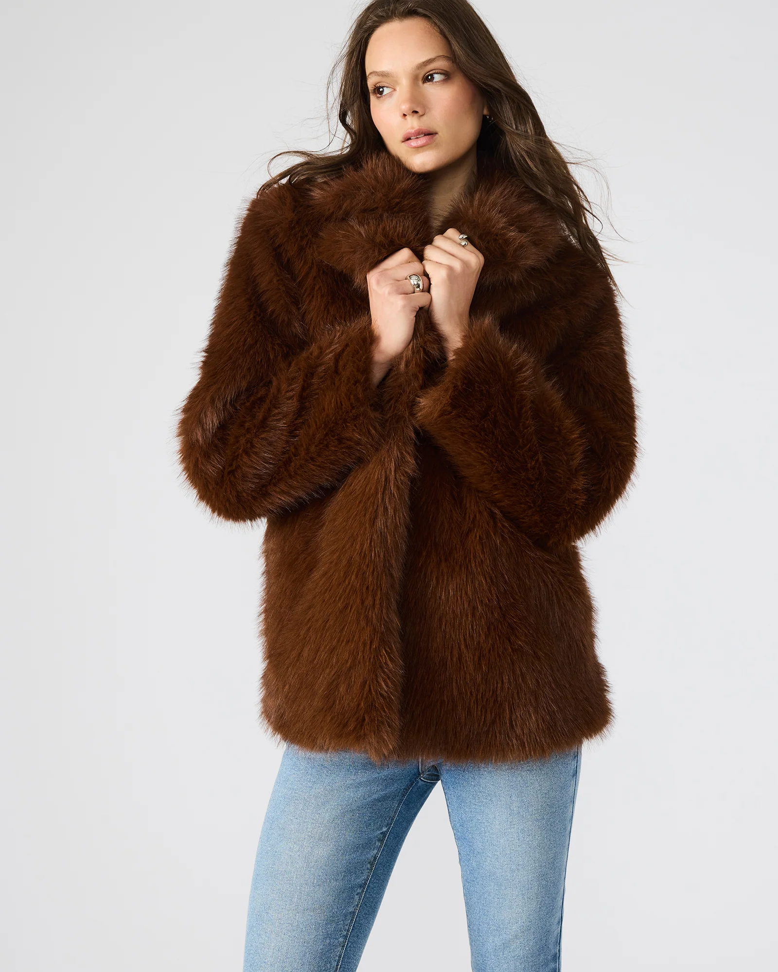 KINDRA COAT BROWN - Image 8