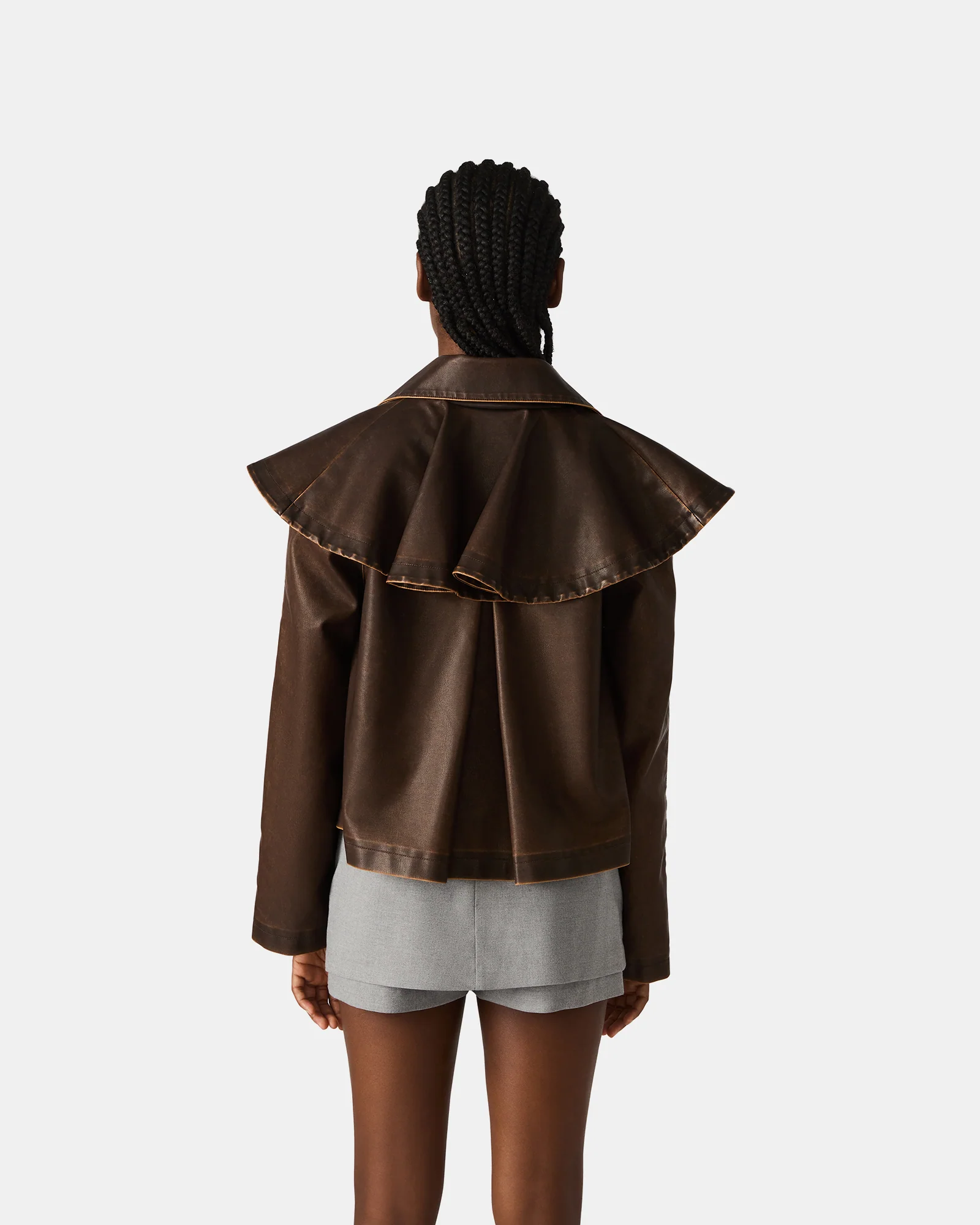 VARVARA JACKET CHOCOLATE - Image 4