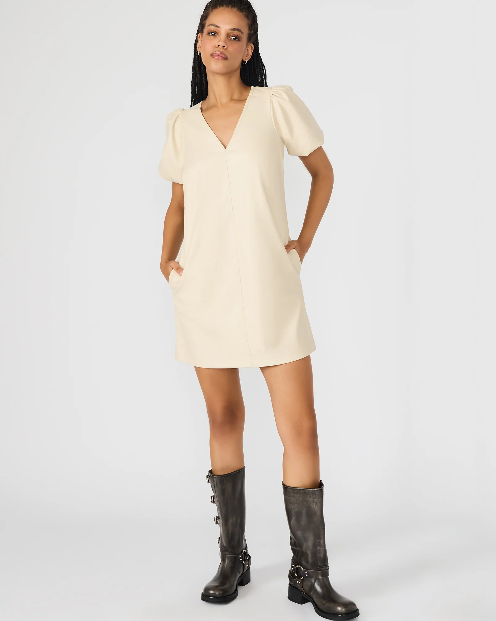 TILLY DRESS BONE - Image 5