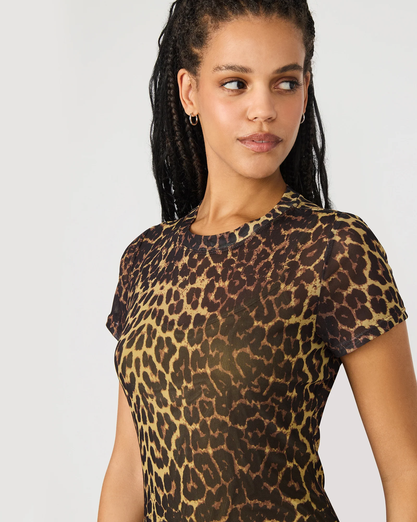 SHORT SLEEVE HAILEE DRESS HOT SPOTS PRINT - Image 6