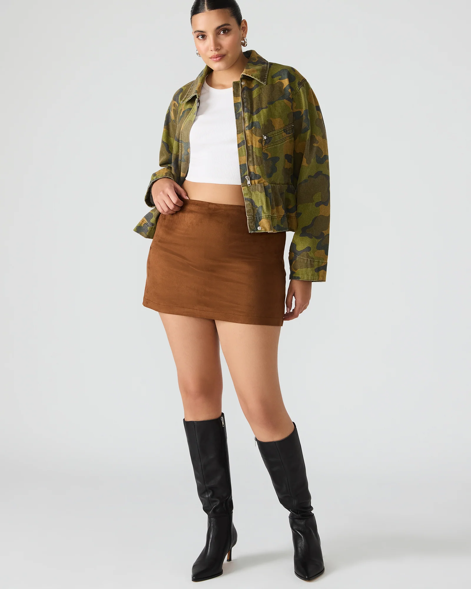 CINDI SKORT CHICORY COFFEE - Image 2