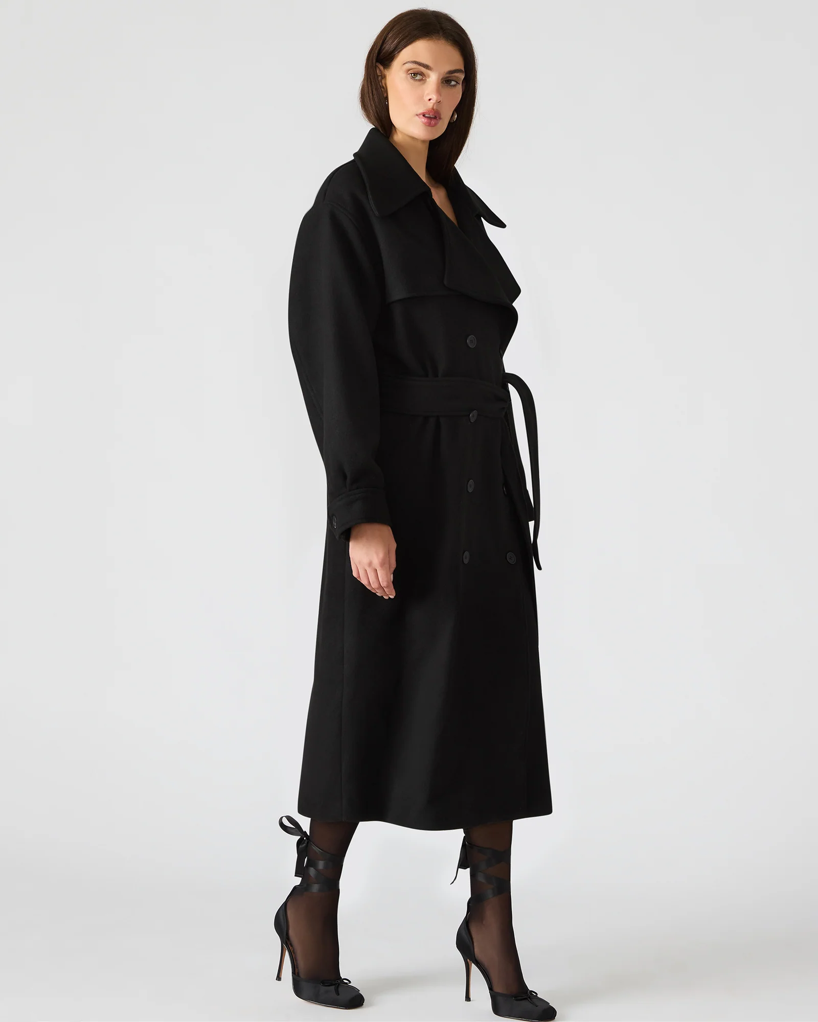 ENORA COAT BLACK - Image 3