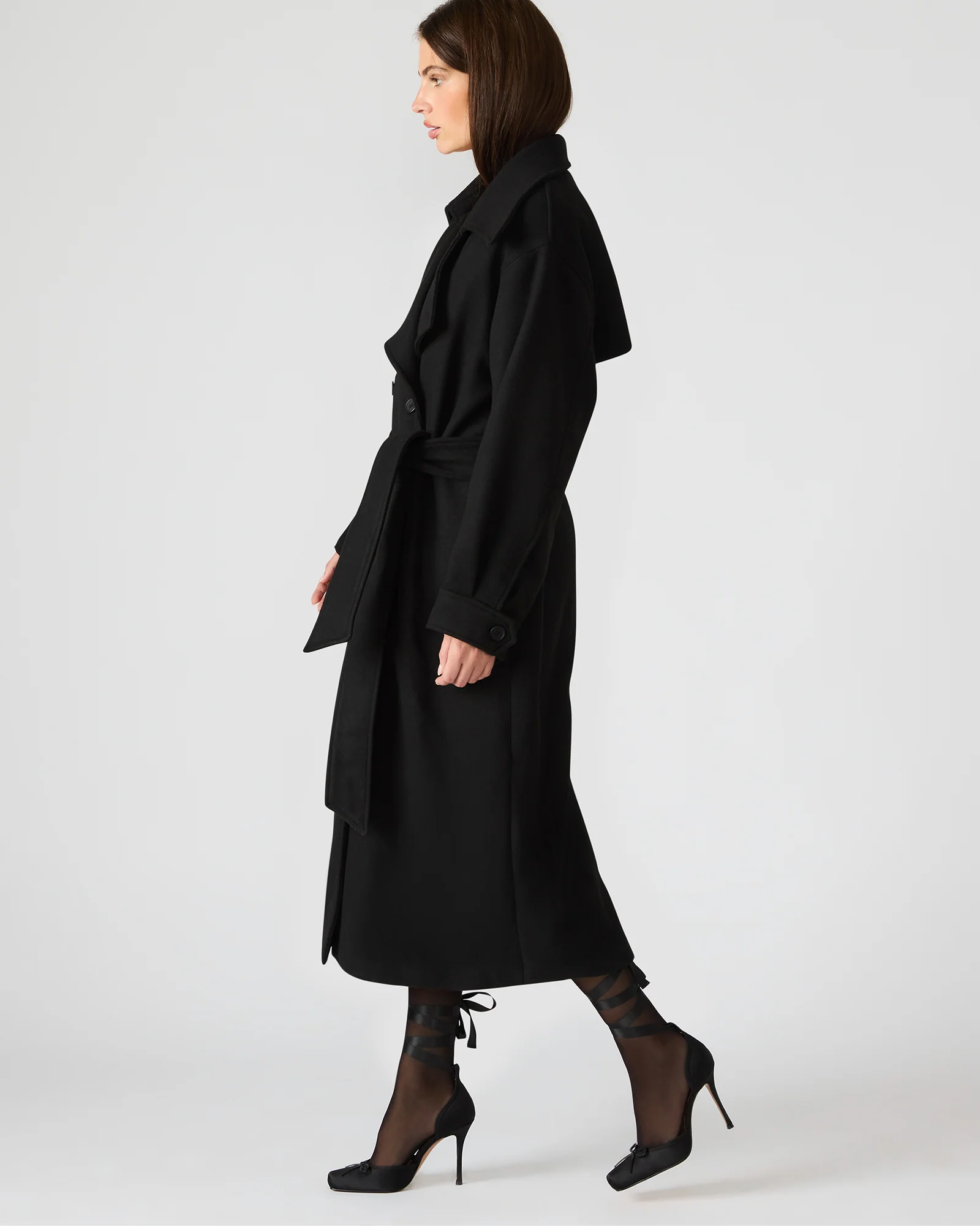 ENORA COAT BLACK - Image 4