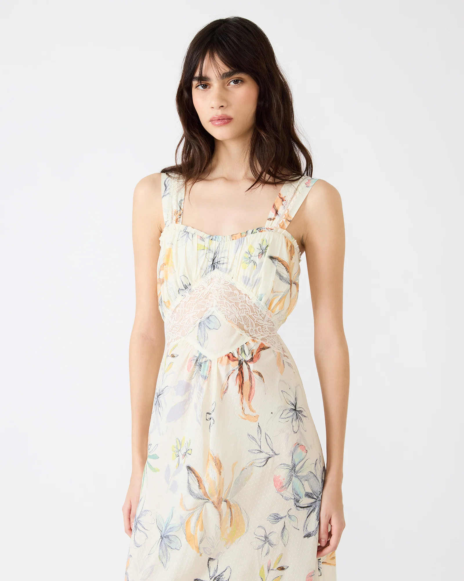 ALEXUS DRESS VINTAGE IVORY - Image 2