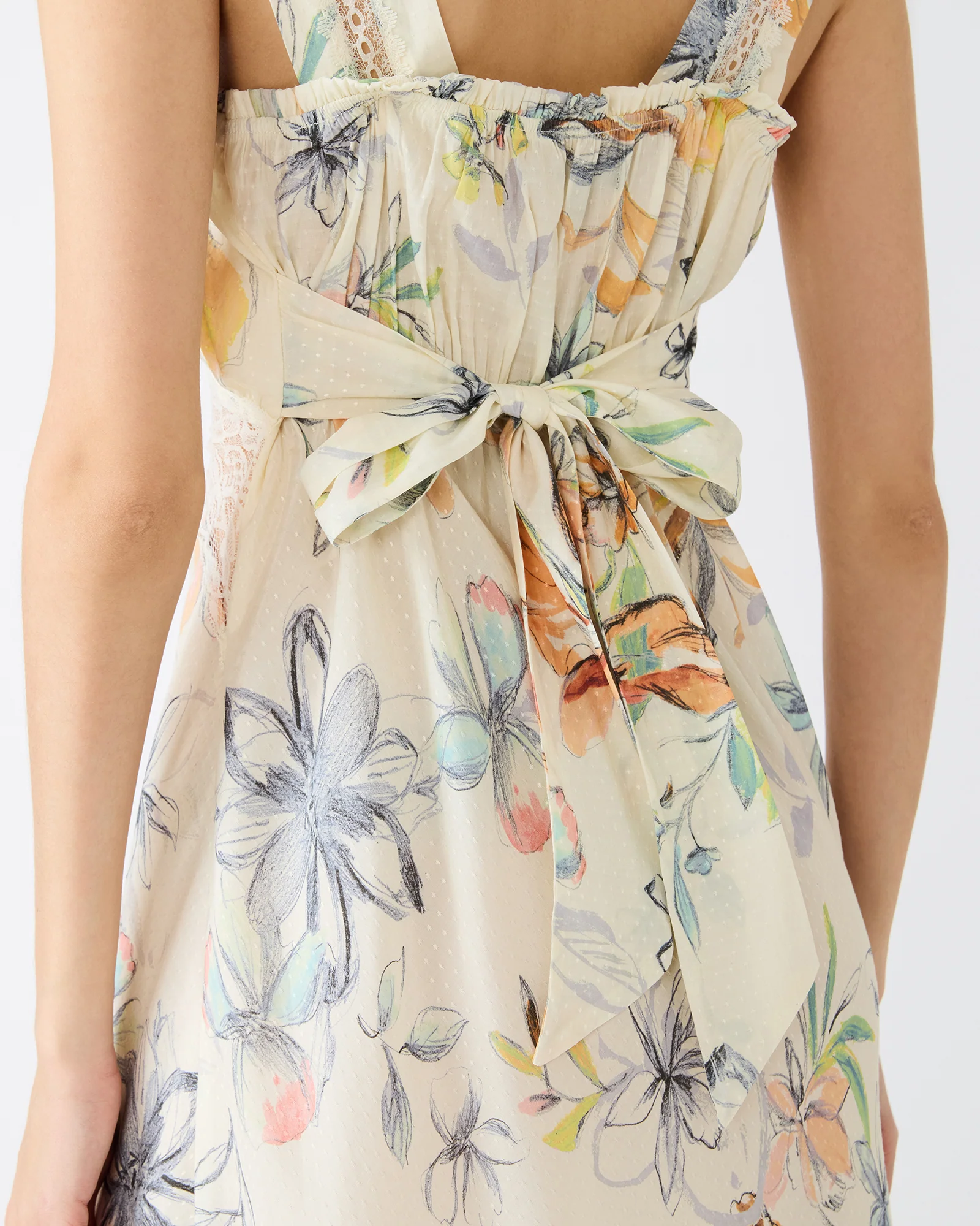 ALEXUS DRESS VINTAGE IVORY - Image 6