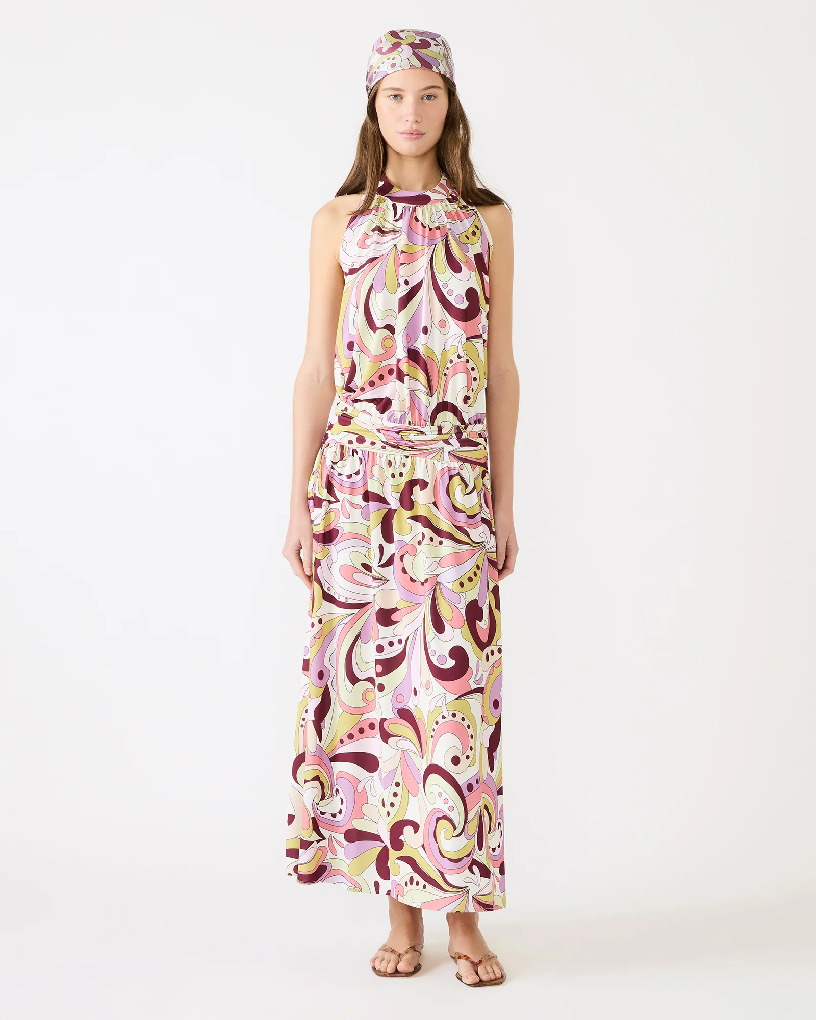 GALA DRESS PETAL PAISLEY - Image 2