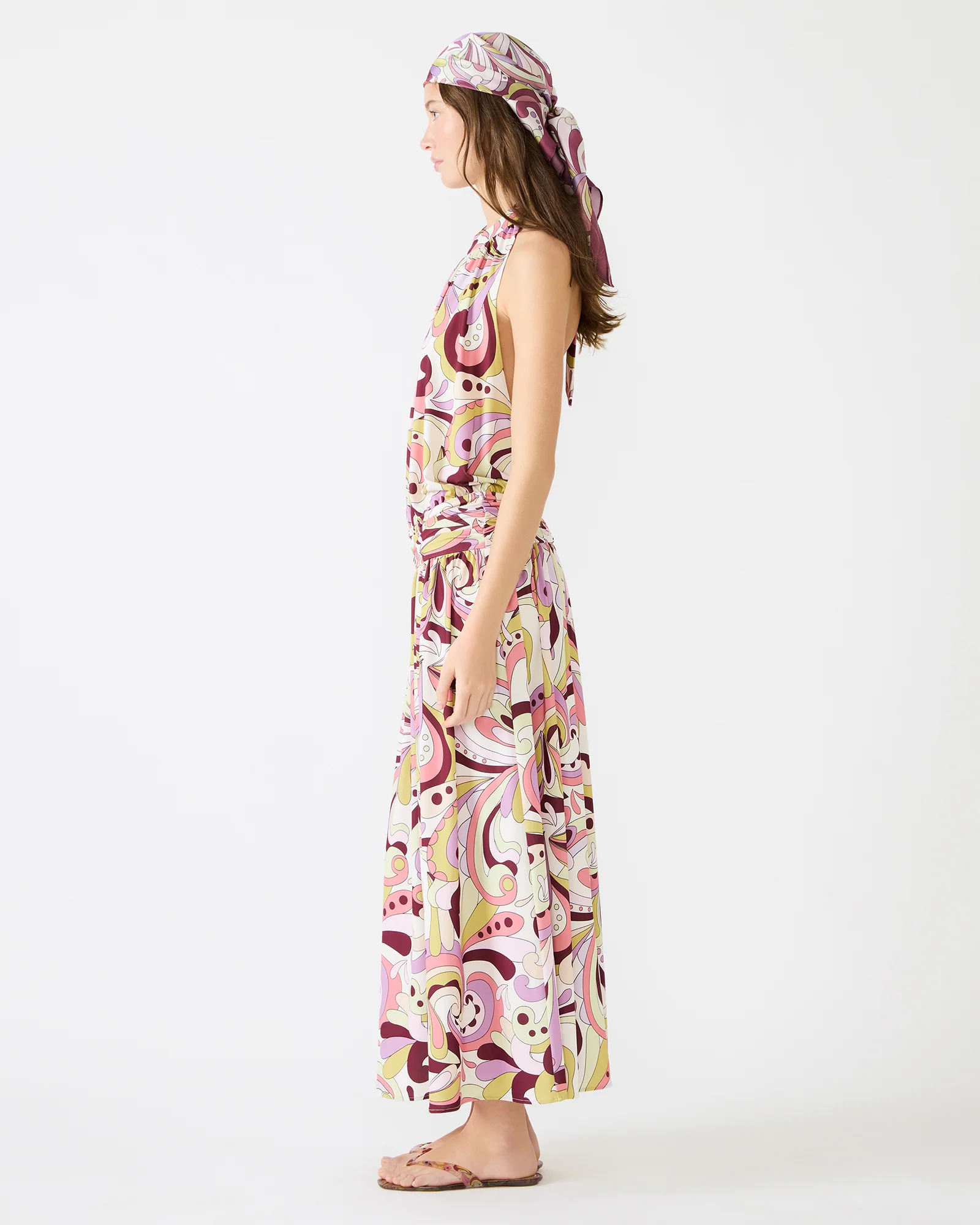 GALA DRESS PETAL PAISLEY - Image 5