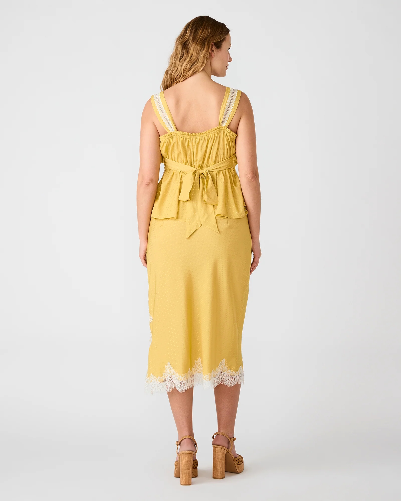CINTHIA SKIRT GOLDEN LIME - Image 10