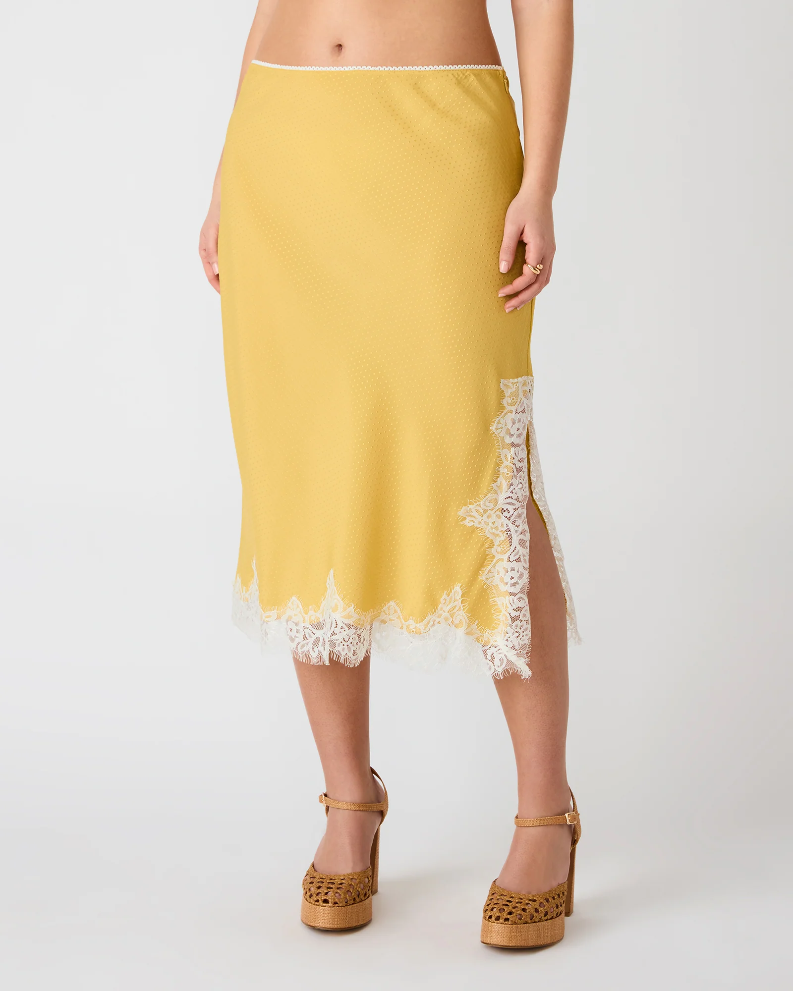 CINTHIA SKIRT GOLDEN LIME - Image 11