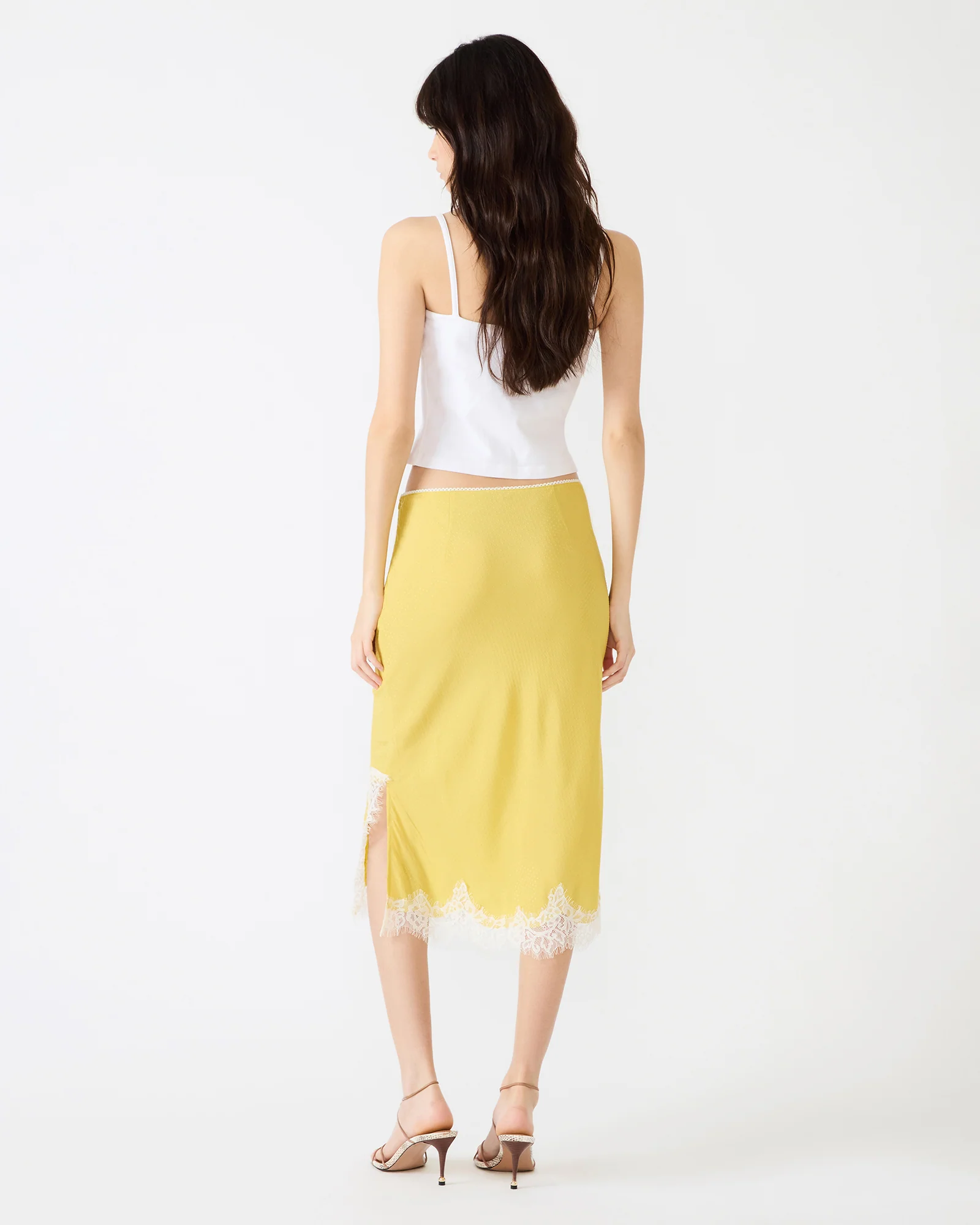 CINTHIA SKIRT GOLDEN LIME - Image 5