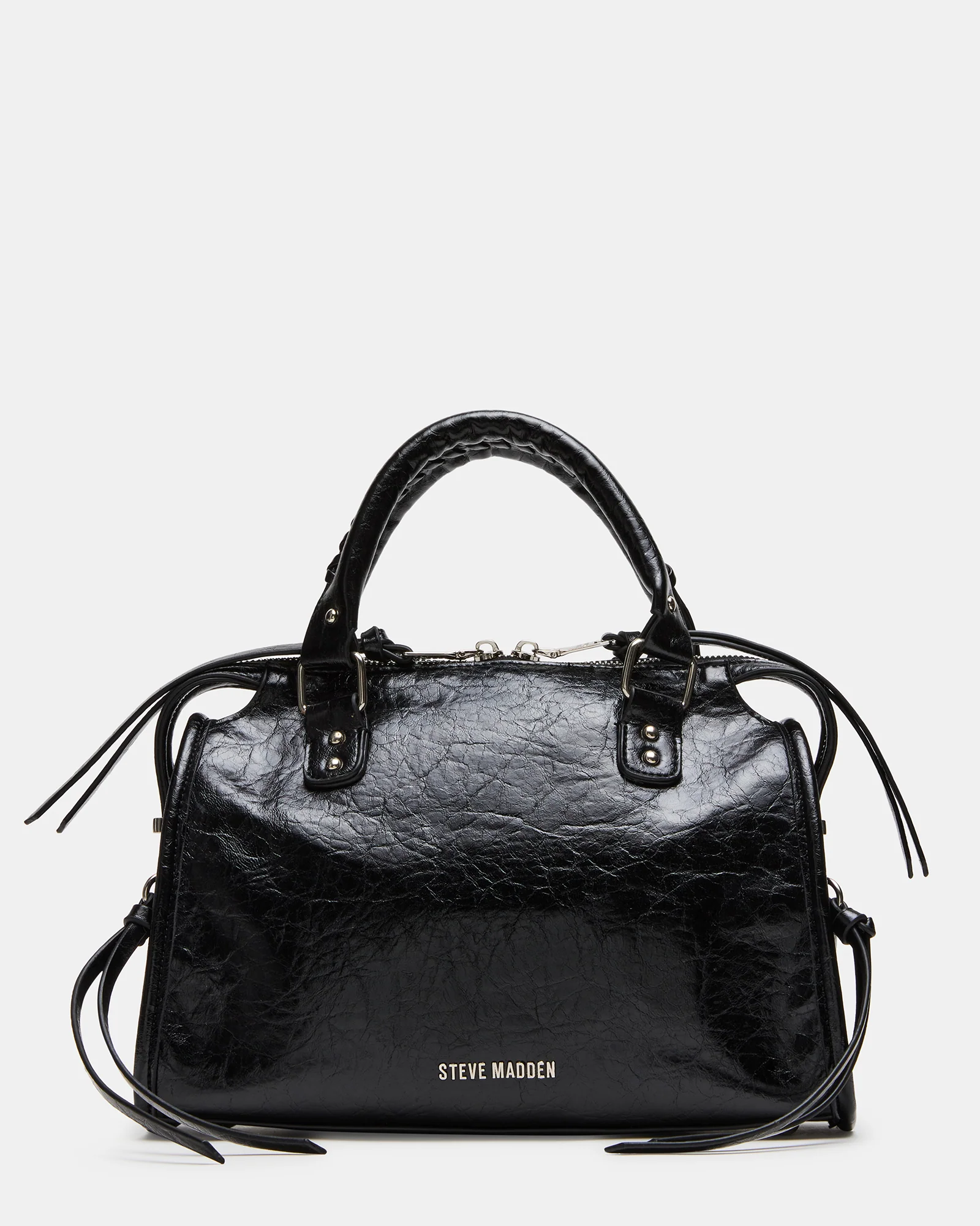 RIGGS BAG EMBELLISHED BLACK DISTRESSED - Image 6