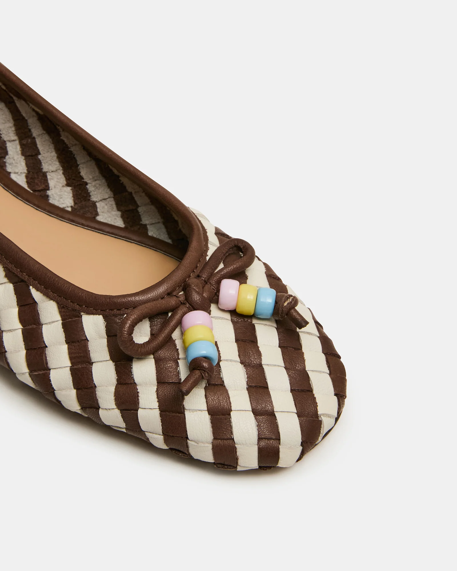 DIVY WHITE/BROWN LEATHER - Image 3