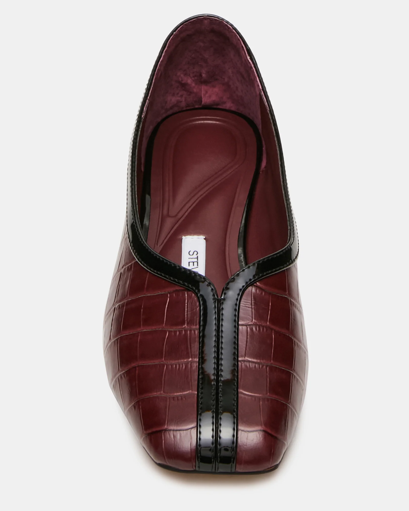 DORELIA BURGUNDY CROCODILE LEATHER - Image 4
