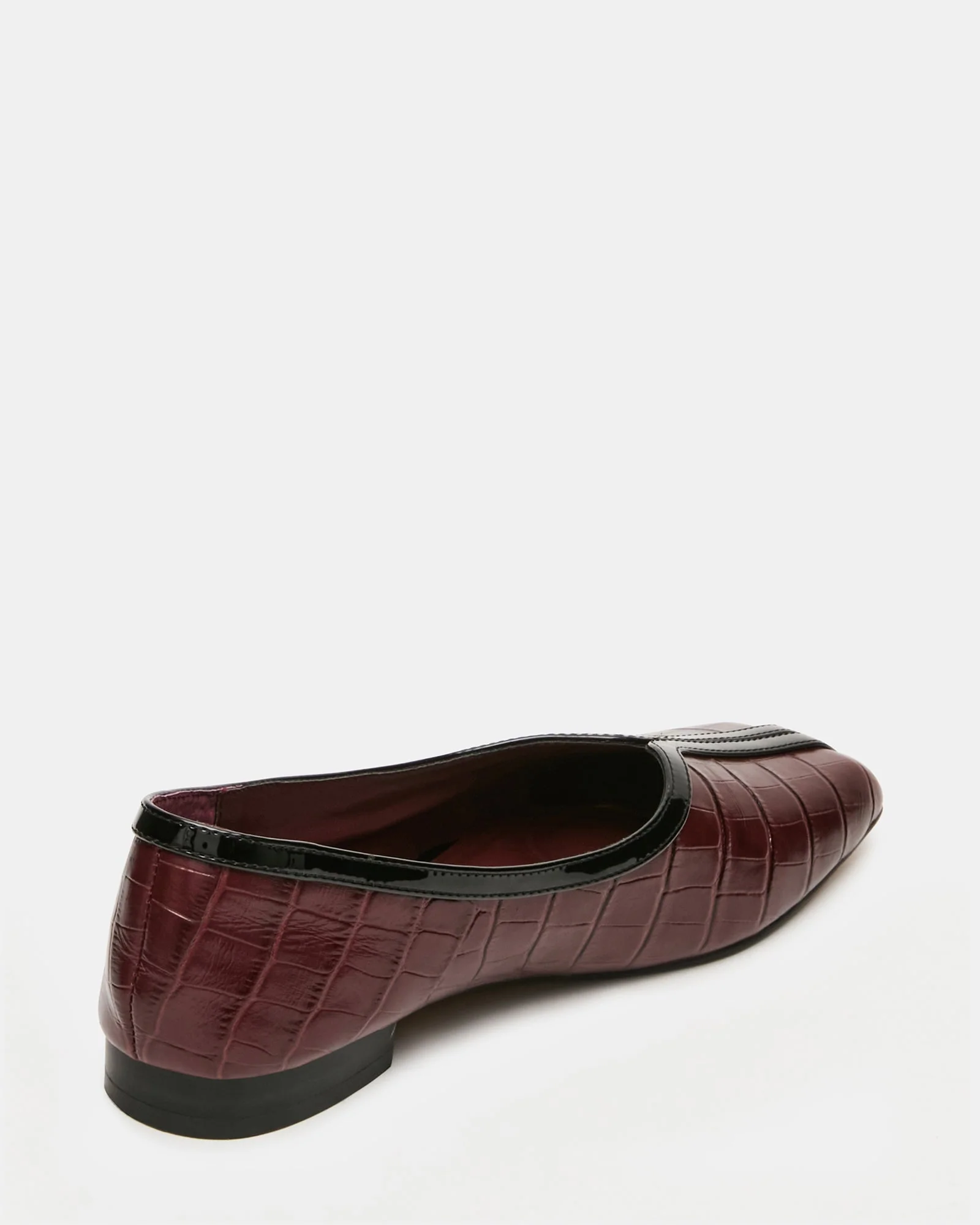 DORELIA BURGUNDY CROCODILE LEATHER - Image 5