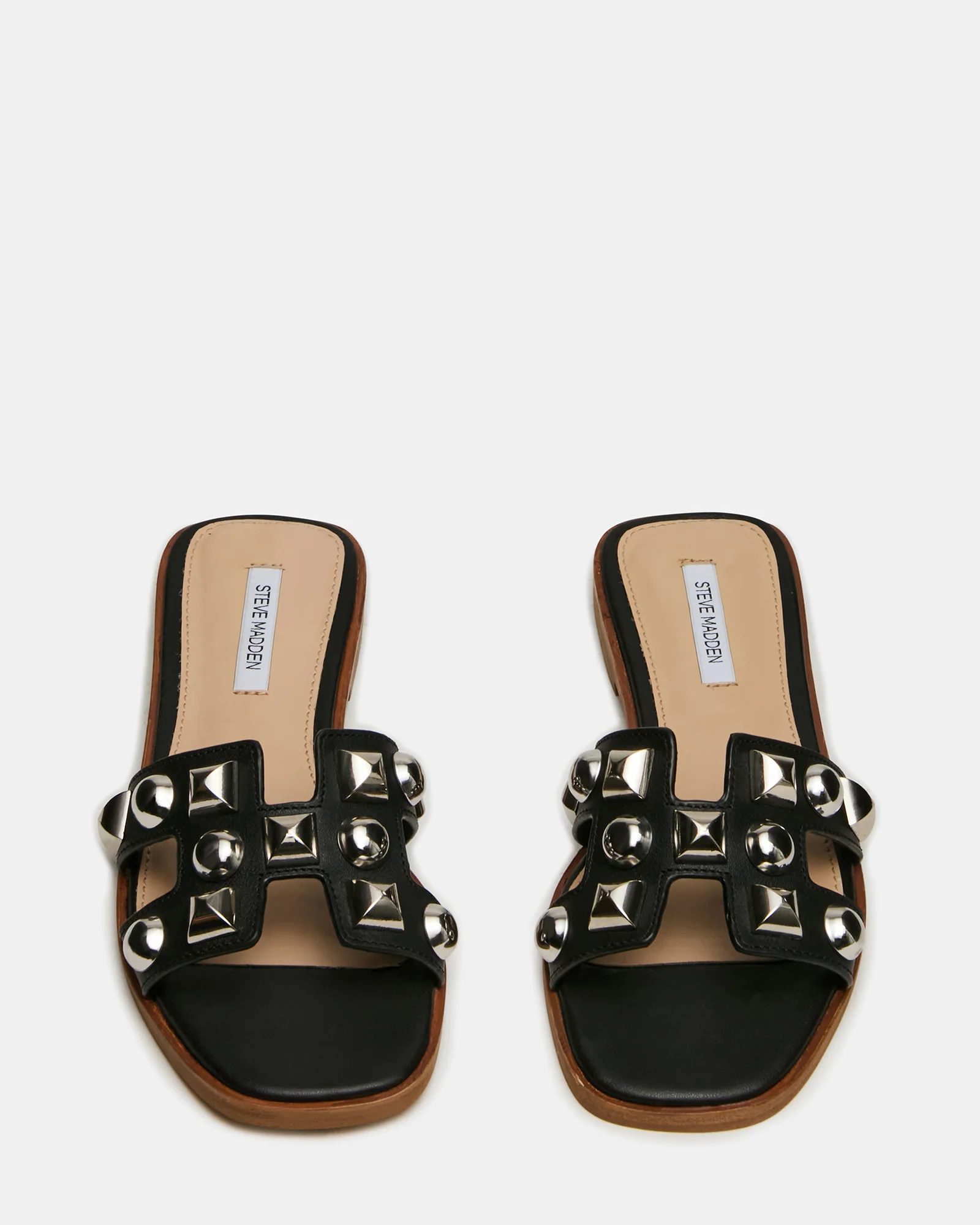 HADYN STUDS BLACK LEATHER - Image 5