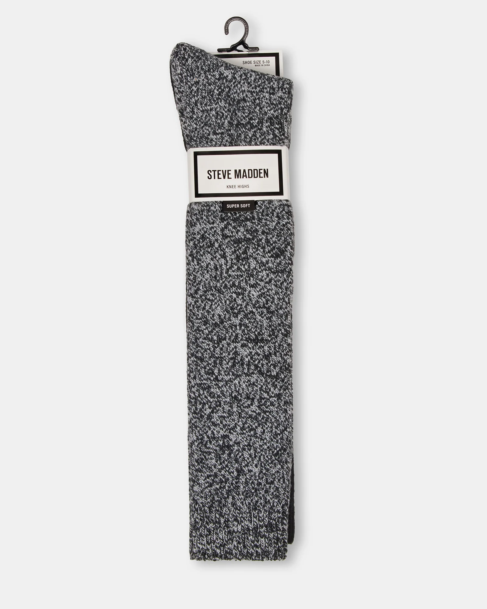 FALL 2 PACK MARLED KNEE HIGH SOCKS BLACK - Image 3