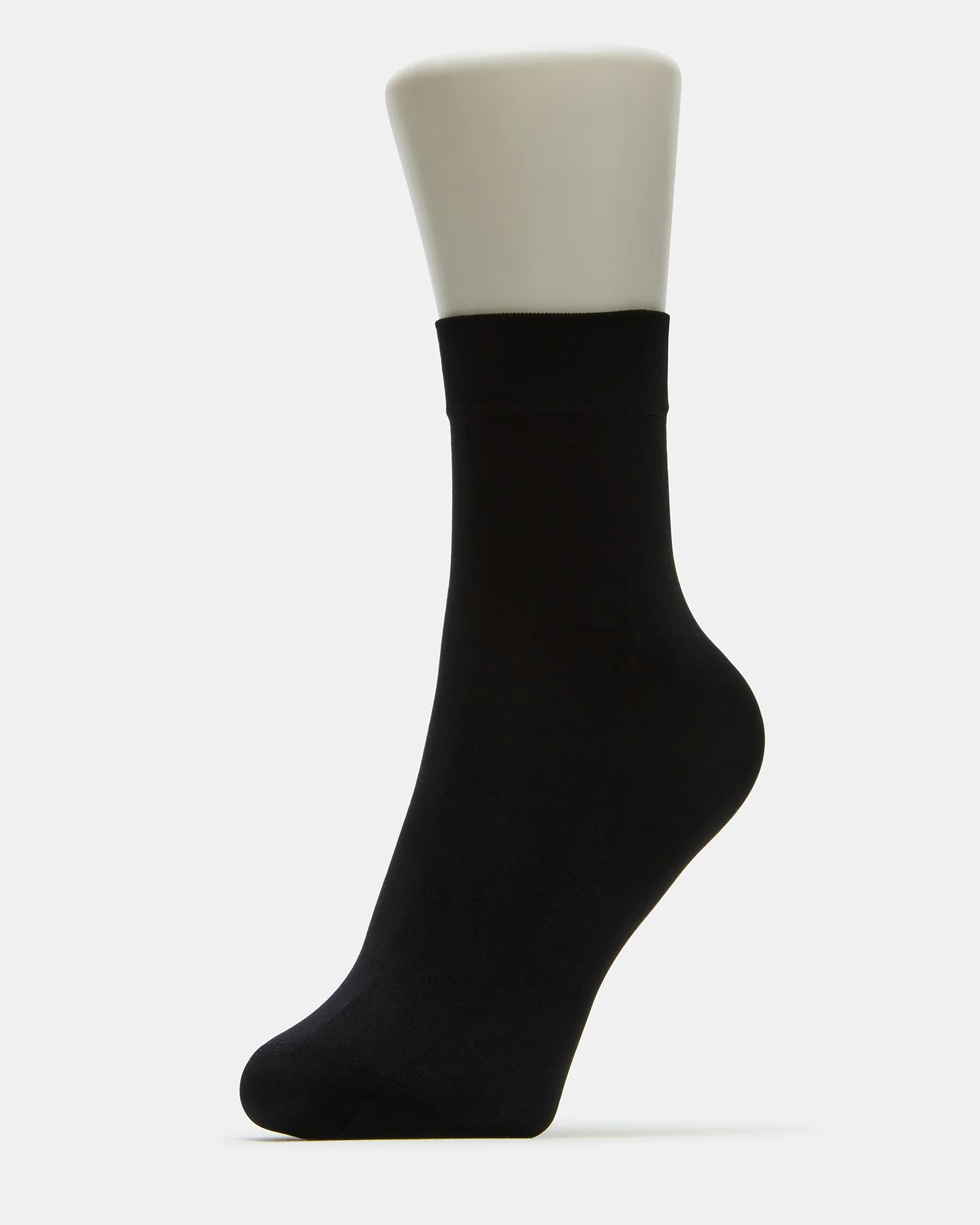 2 PACK LACE ANKLET SOCKS WHITE - Image 3