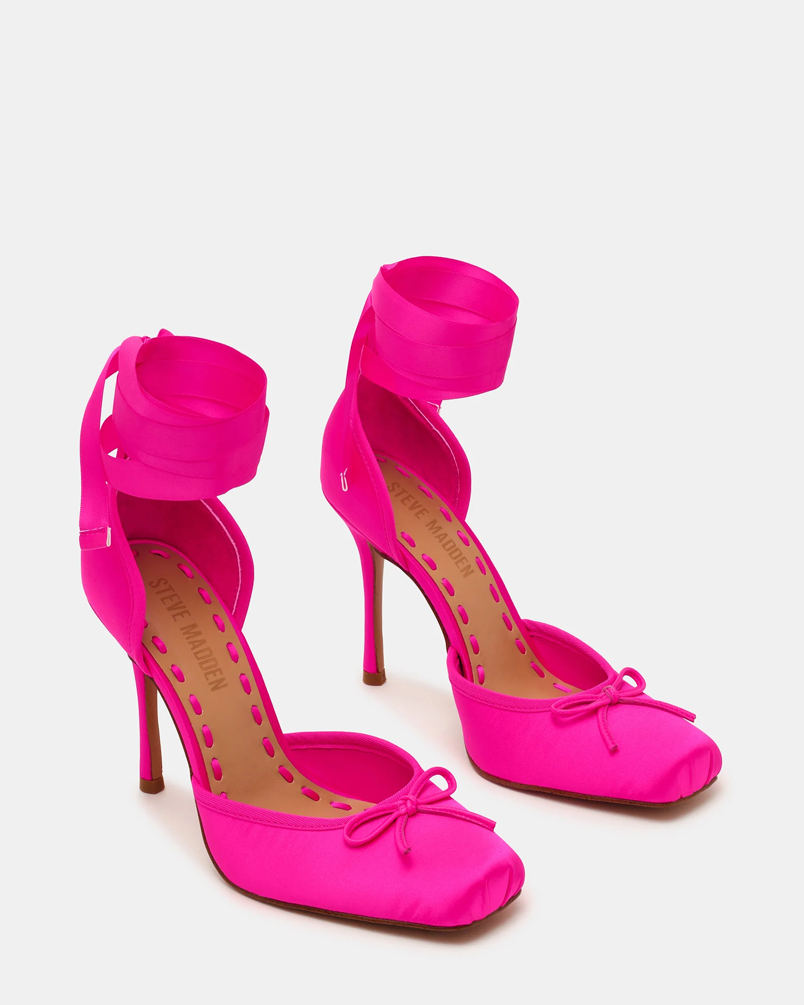 LARINA HOT PINK SATIN - Image 2