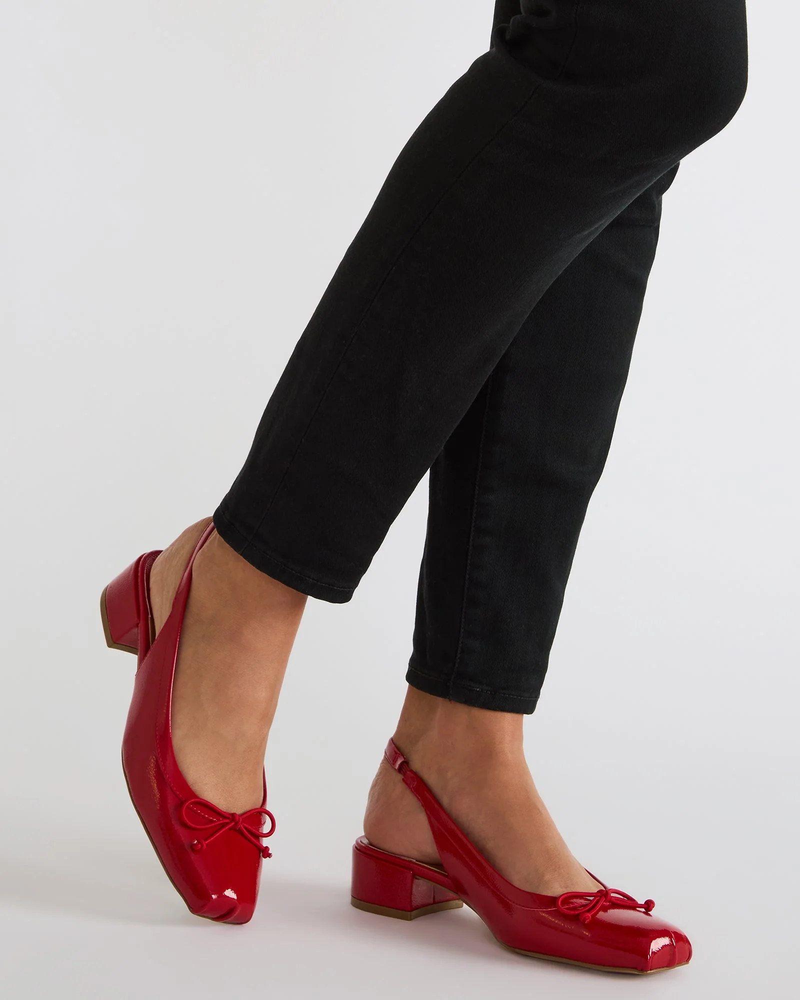 LOVED RED CRINKLE PATENT - Image 2