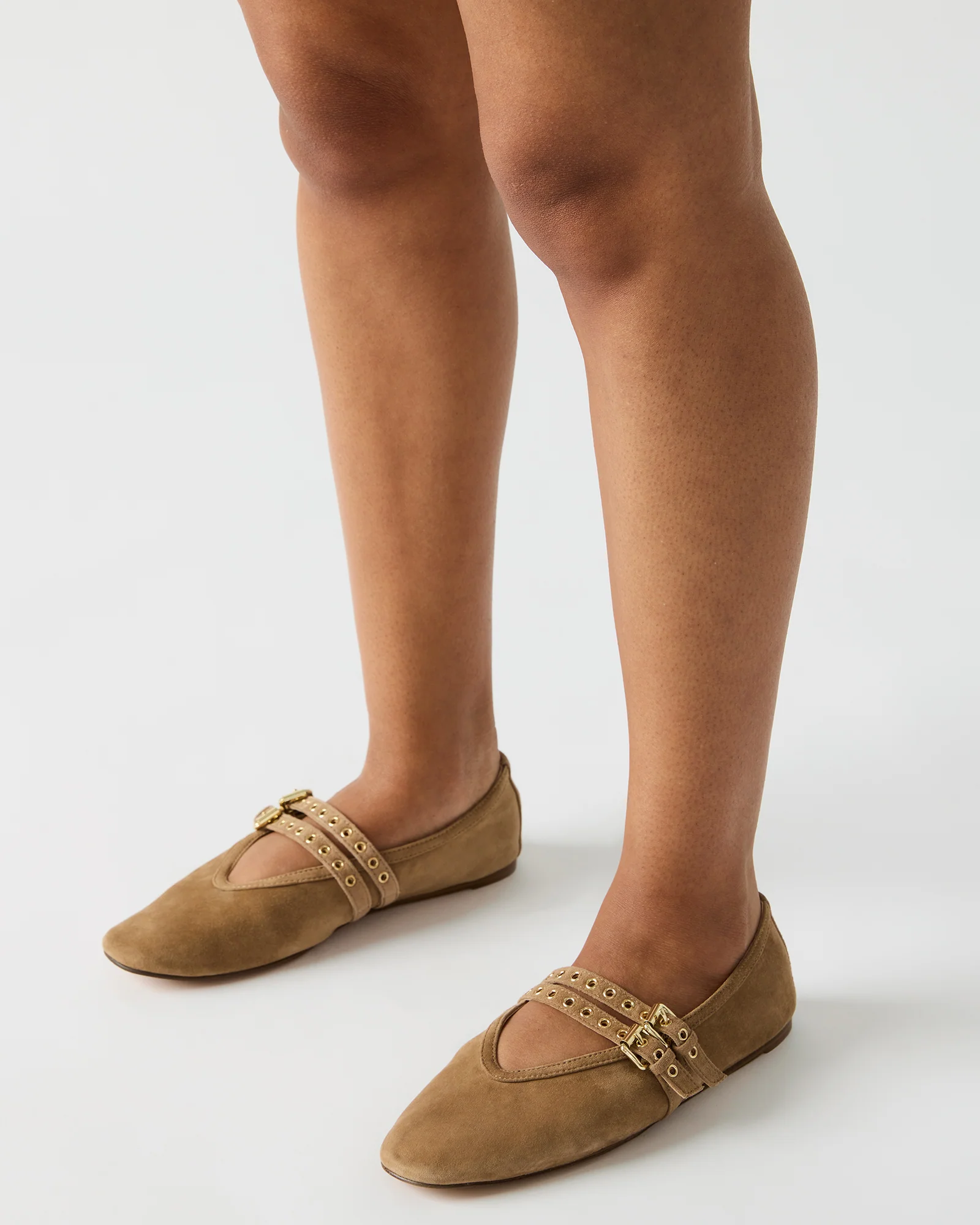 LYDIA PERFORATED TAUPE - Image 6