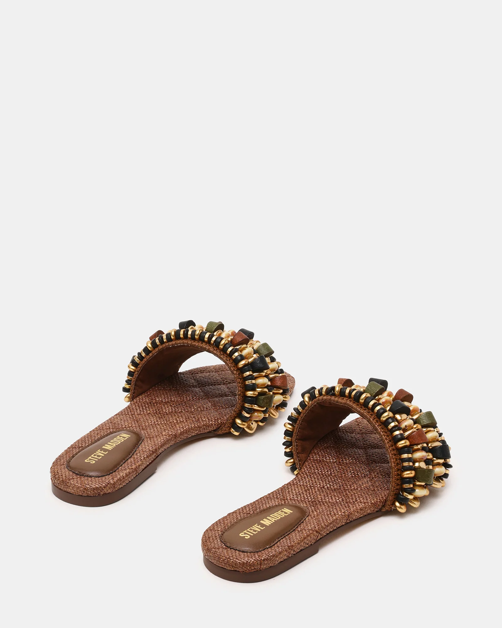 MARIKA BEADS BROWN RAFFIA - Image 6