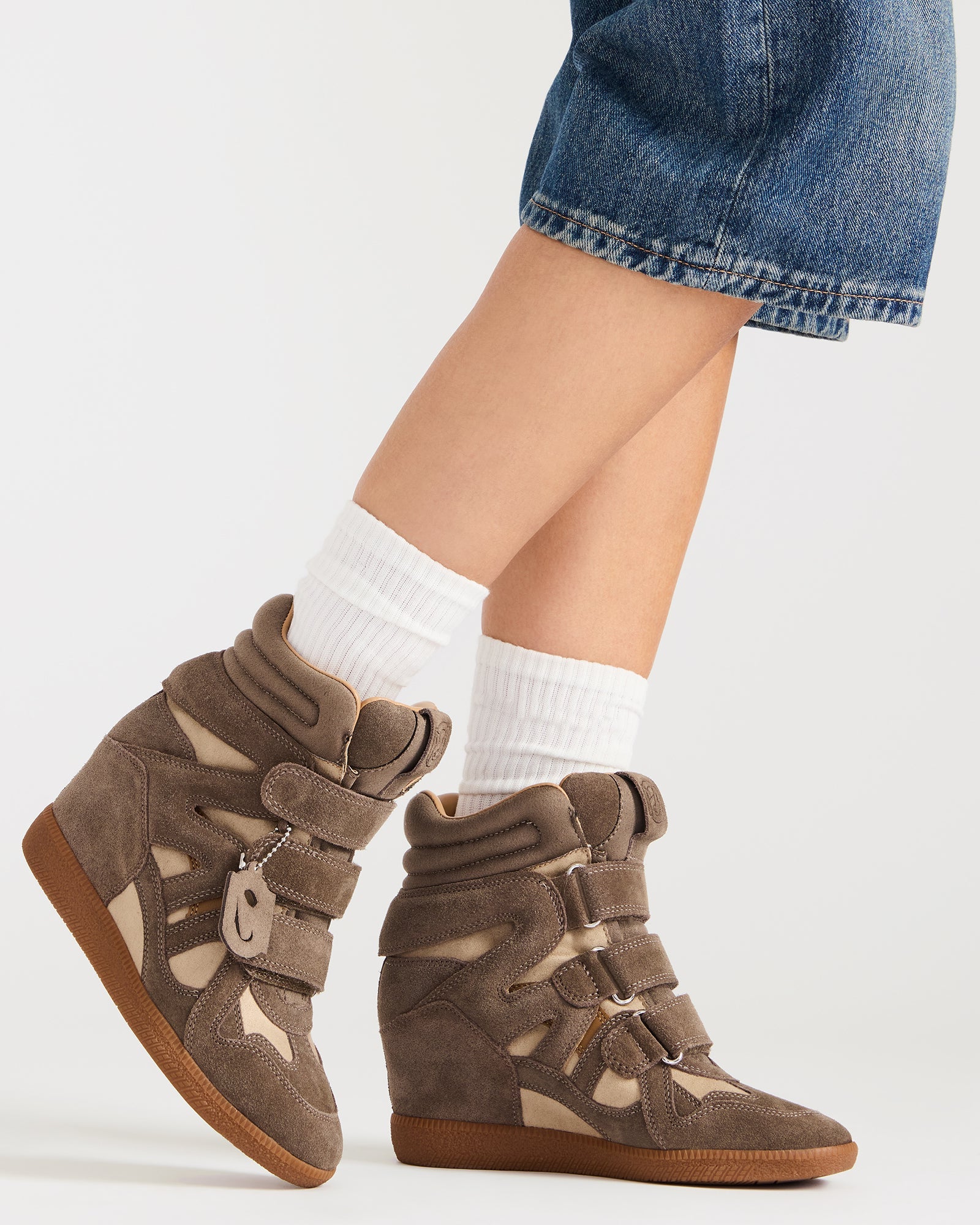 MAVIS TAUPE SUEDE - Image 2
